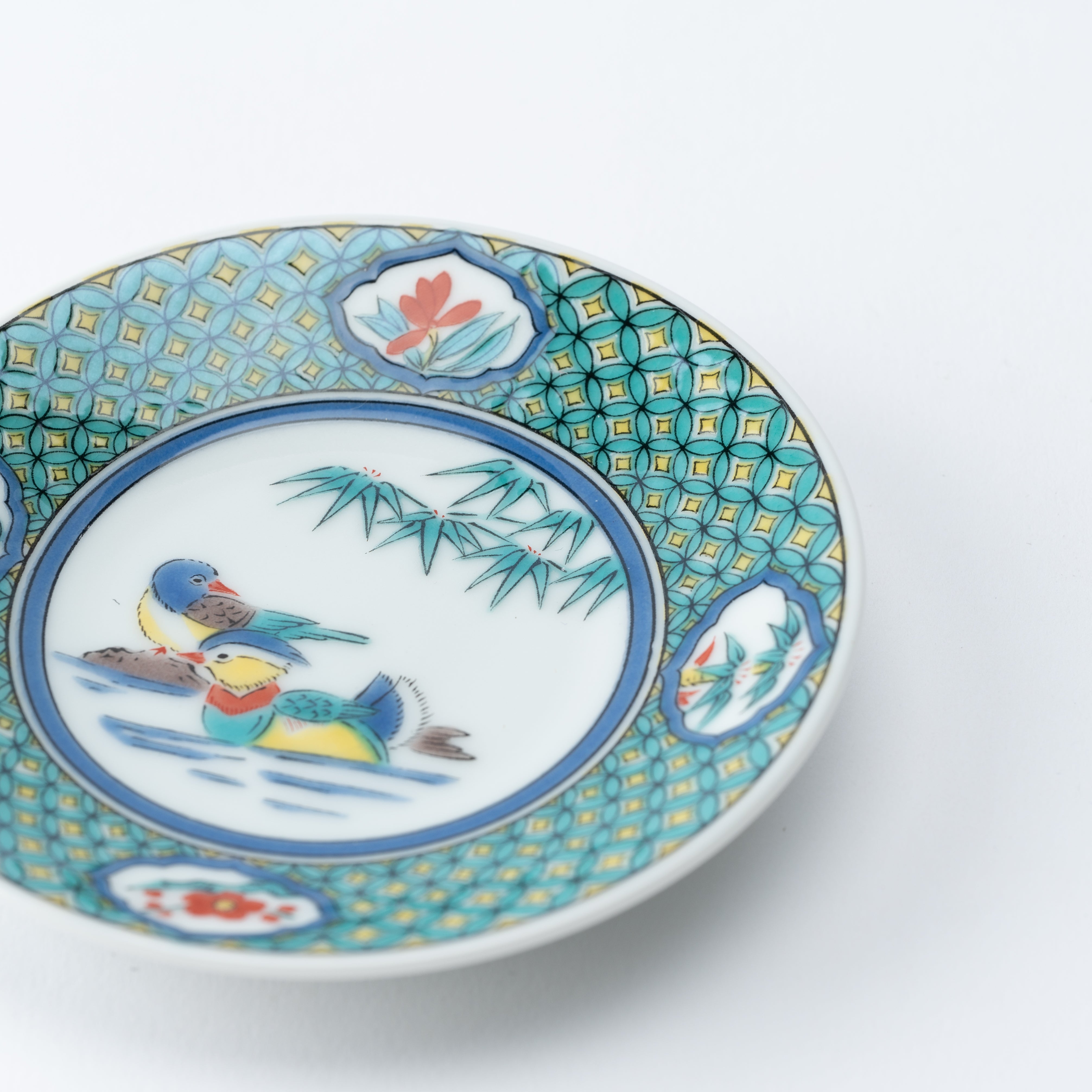 Auspicious Art Sauce Plate - JAPAN KUTANI SHOP