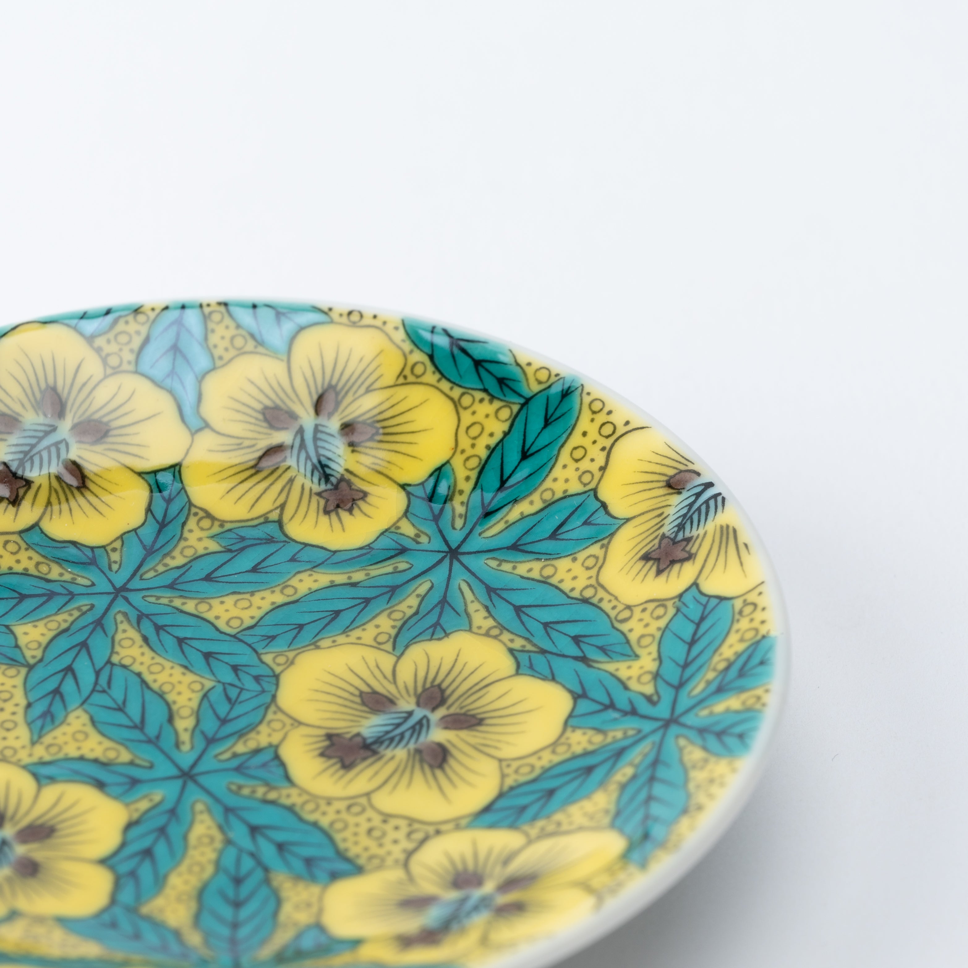 Auspicious Art Sauce Plate - JAPAN KUTANI SHOP