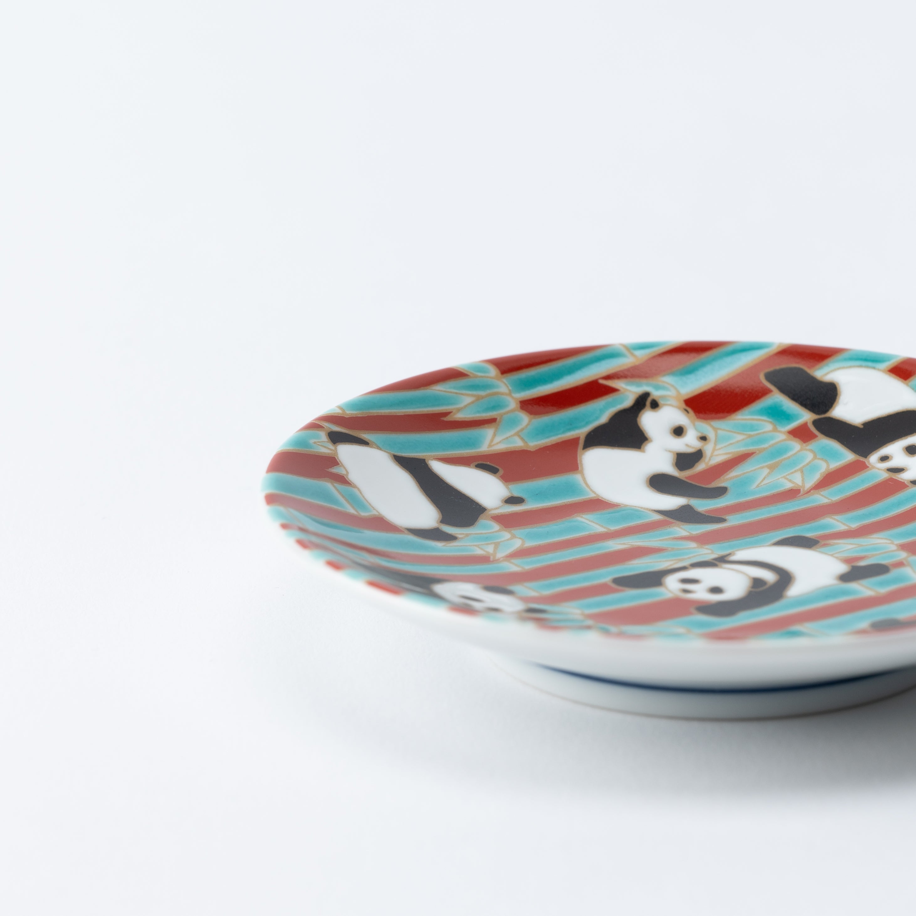 Auspicious Art Sauce Plate - JAPAN KUTANI SHOP