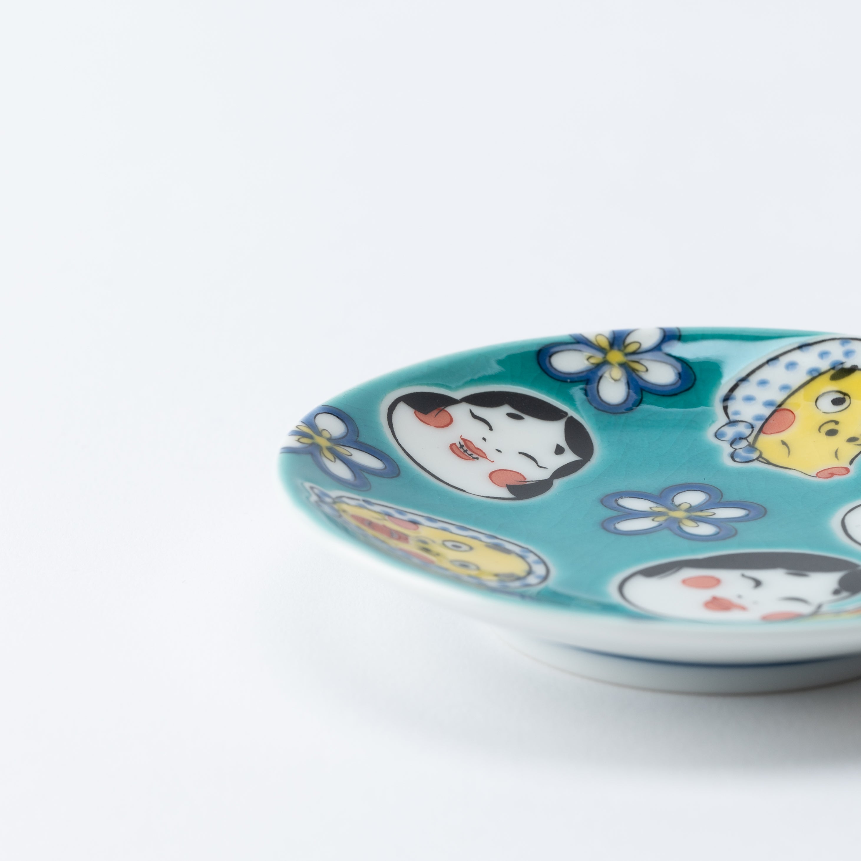 Auspicious Art Sauce Plate - JAPAN KUTANI SHOP