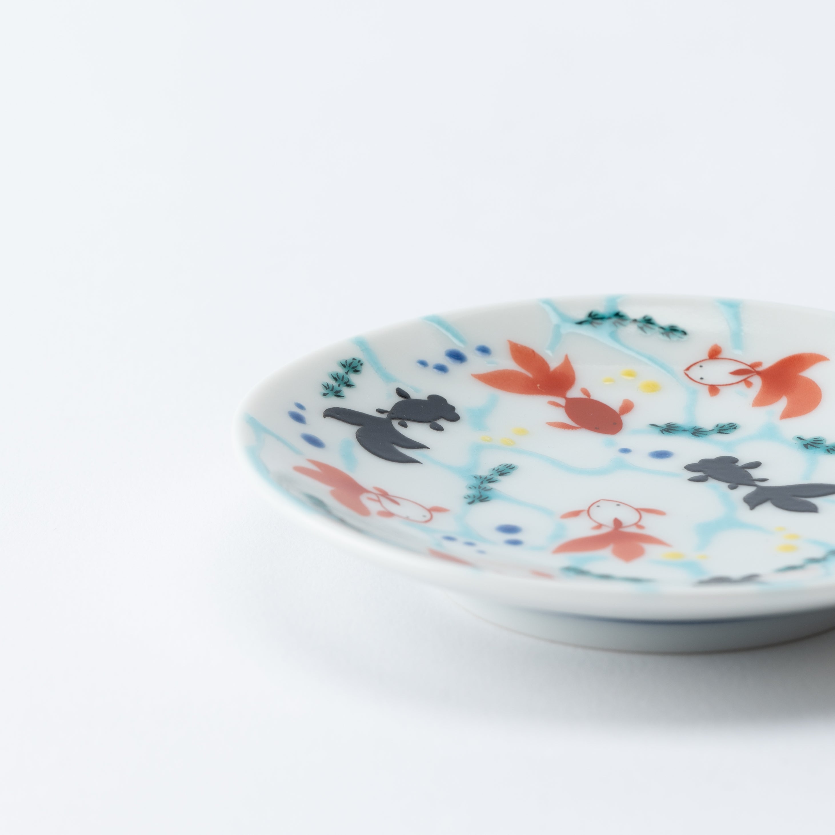 Auspicious Art Sauce Plate - JAPAN KUTANI SHOP