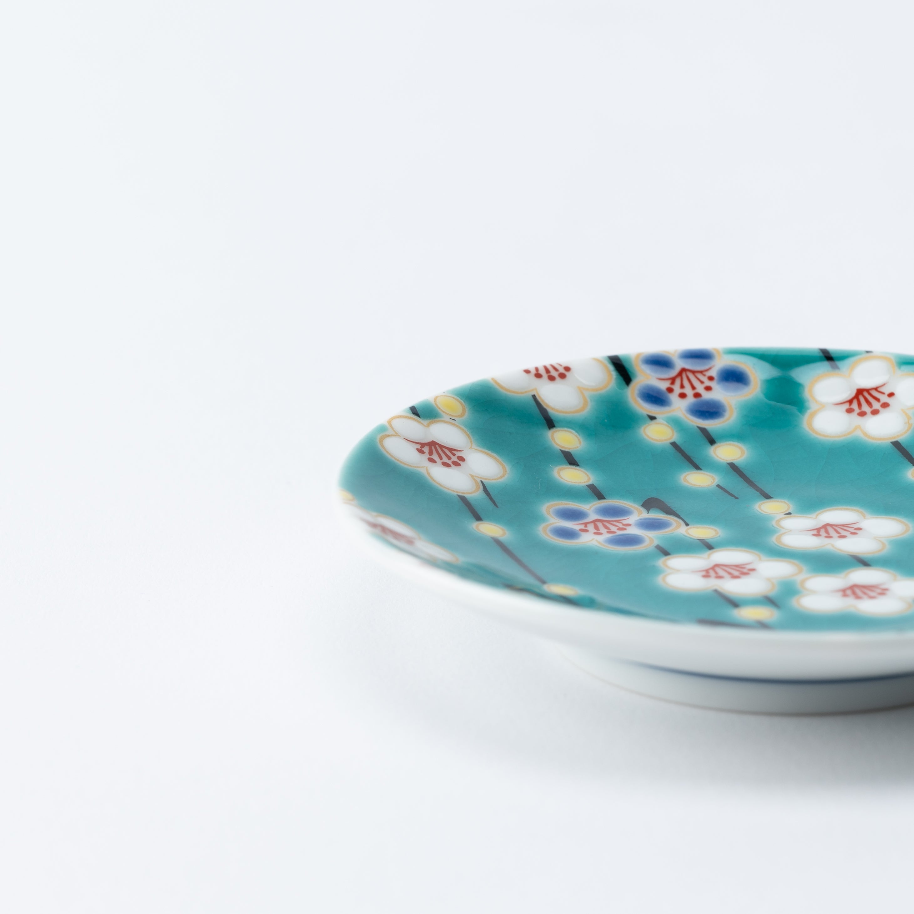 Auspicious Art Sauce Plate - JAPAN KUTANI SHOP
