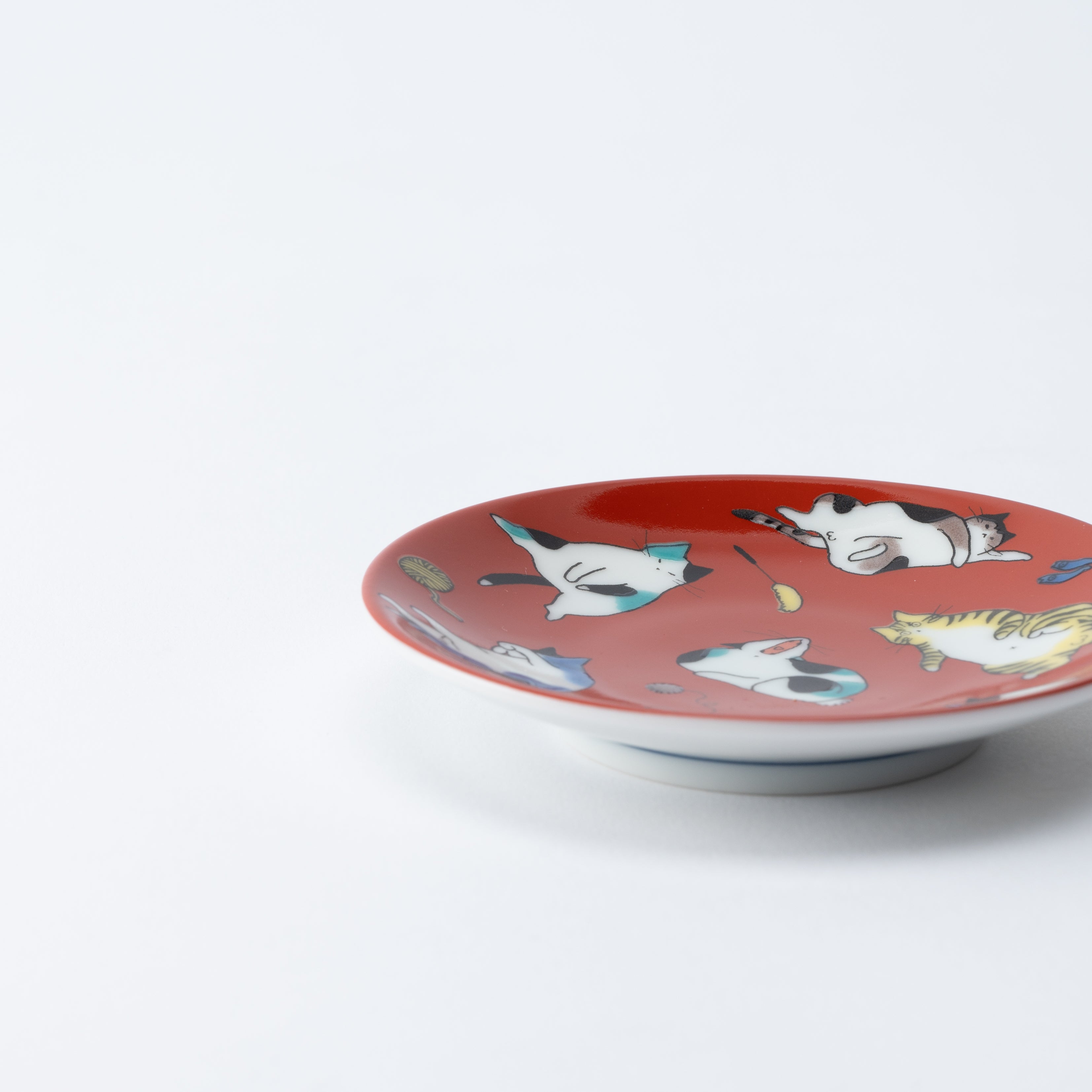 Auspicious Art Sauce Plate - JAPAN KUTANI SHOP