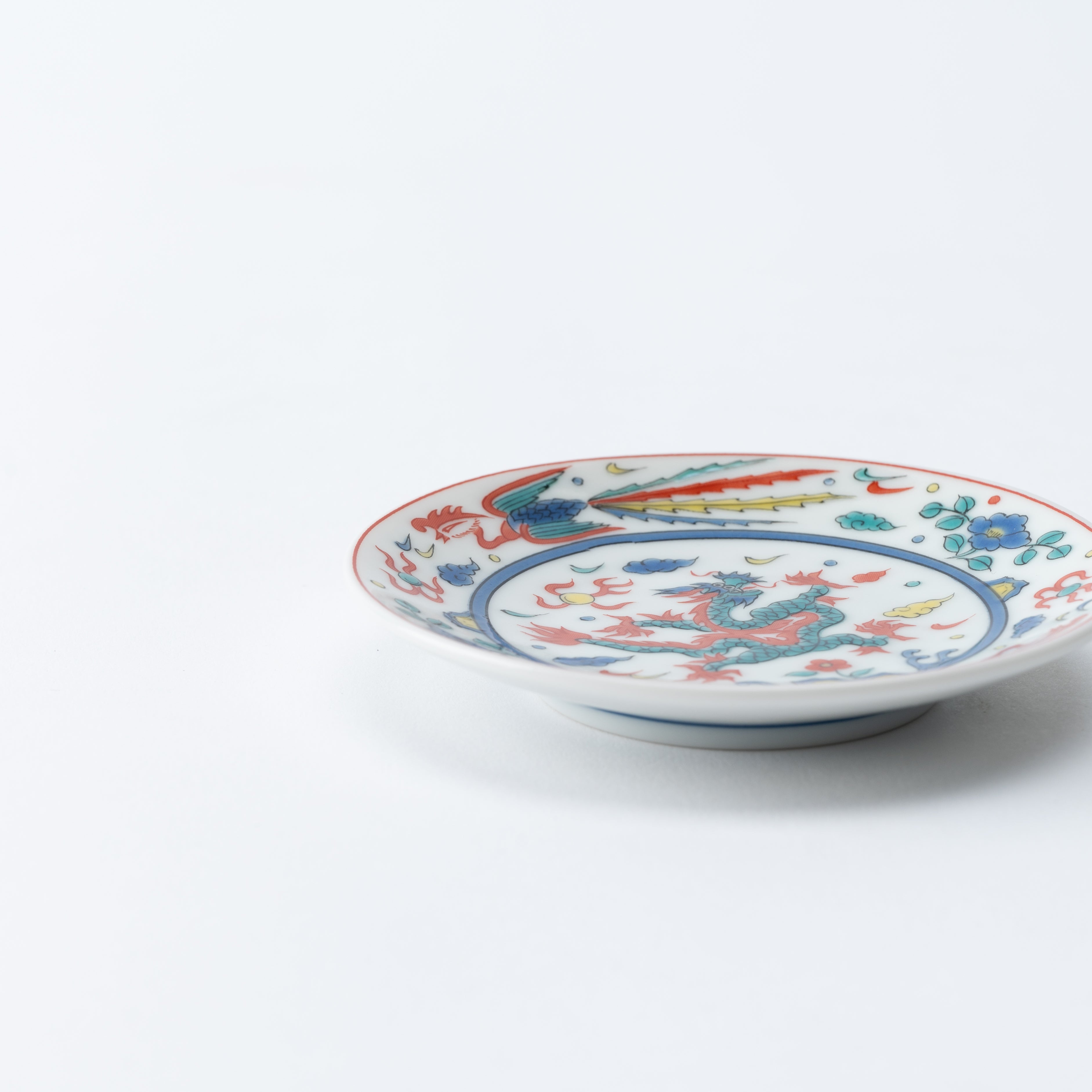 Auspicious Art Sauce Plate - JAPAN KUTANI SHOP