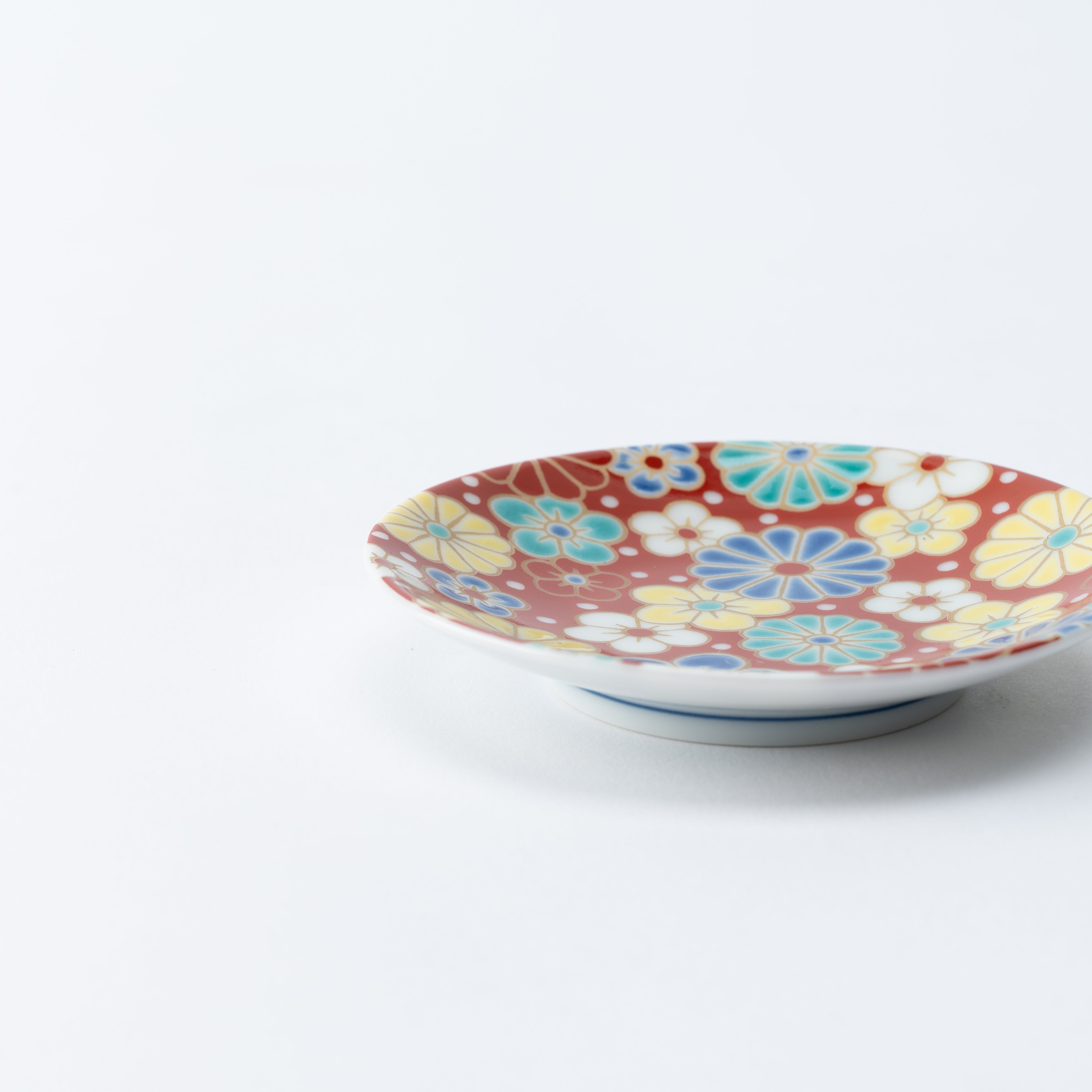 Auspicious Art Sauce Plate - JAPAN KUTANI SHOP