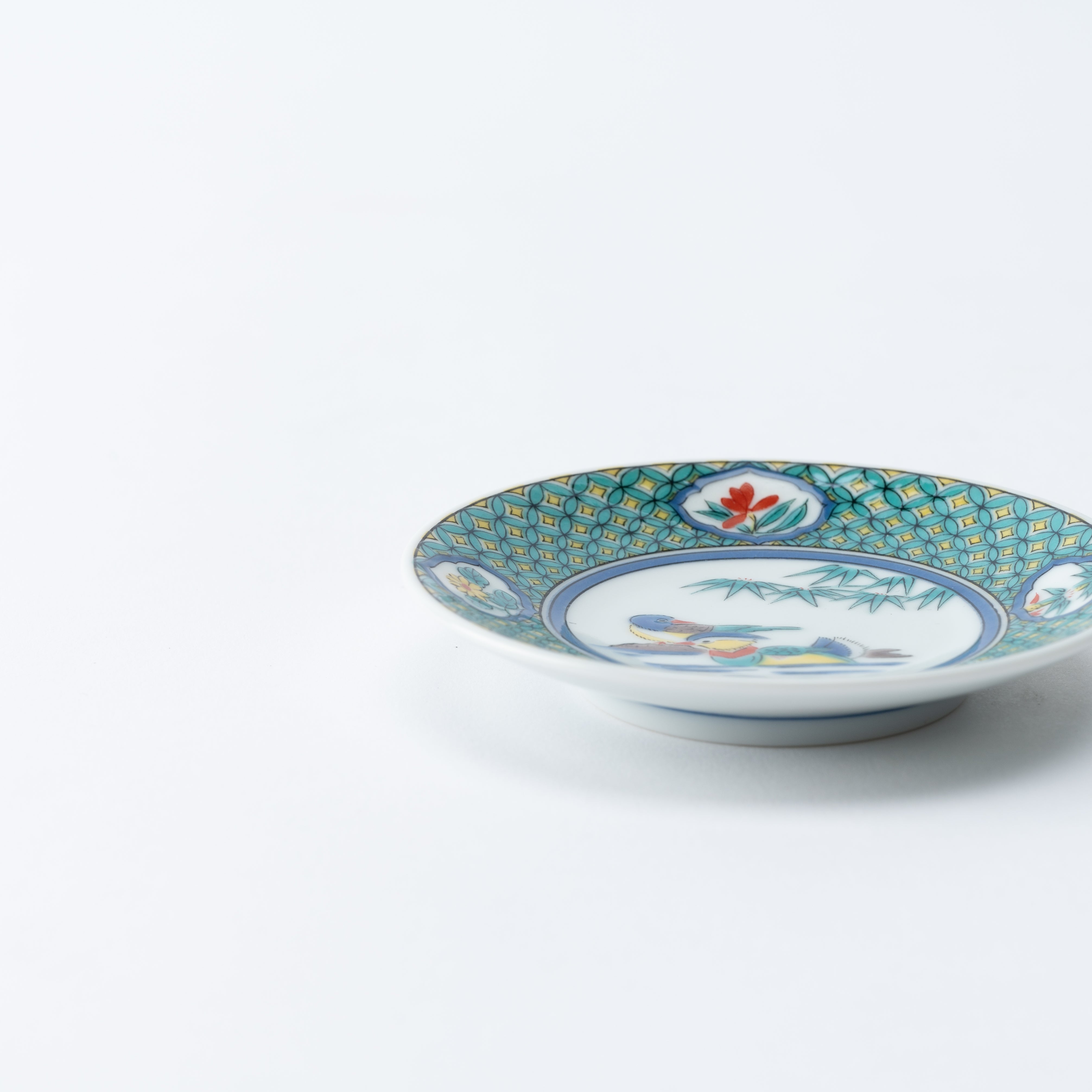Auspicious Art Sauce Plate - JAPAN KUTANI SHOP