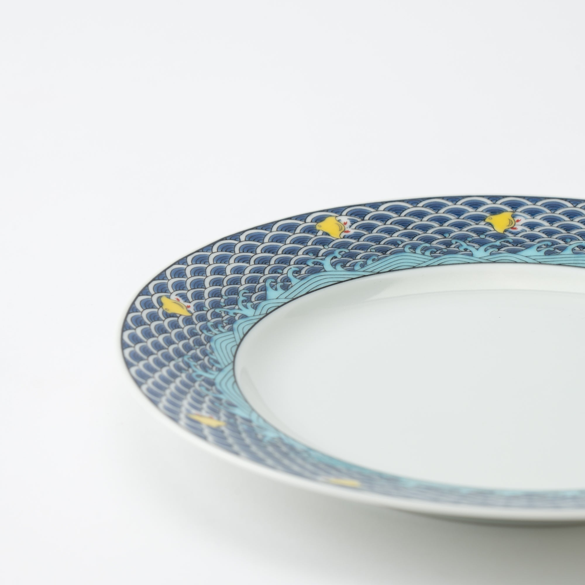 Modern Kutani Dinner Plate