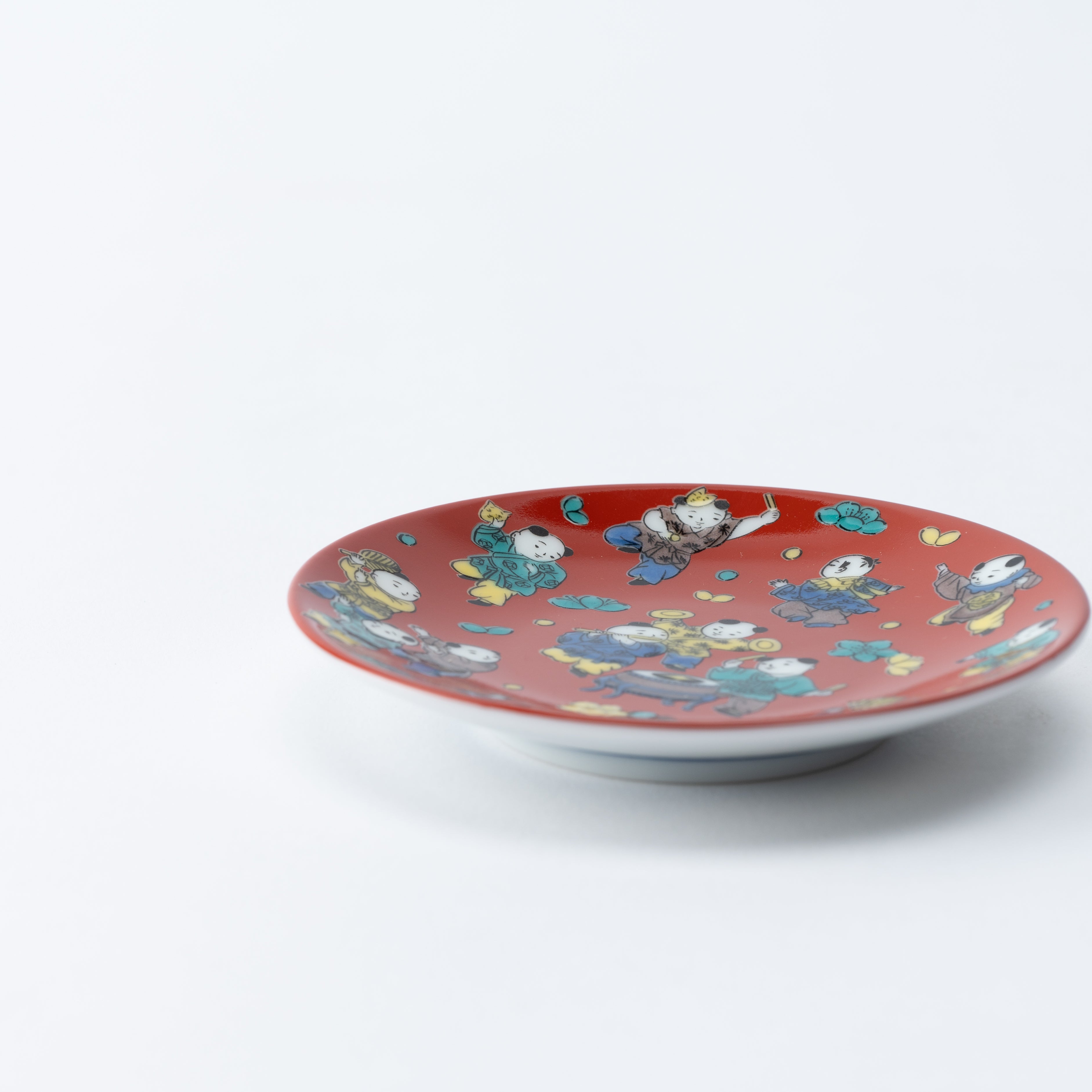 Auspicious Art Sauce Plate - JAPAN KUTANI SHOP