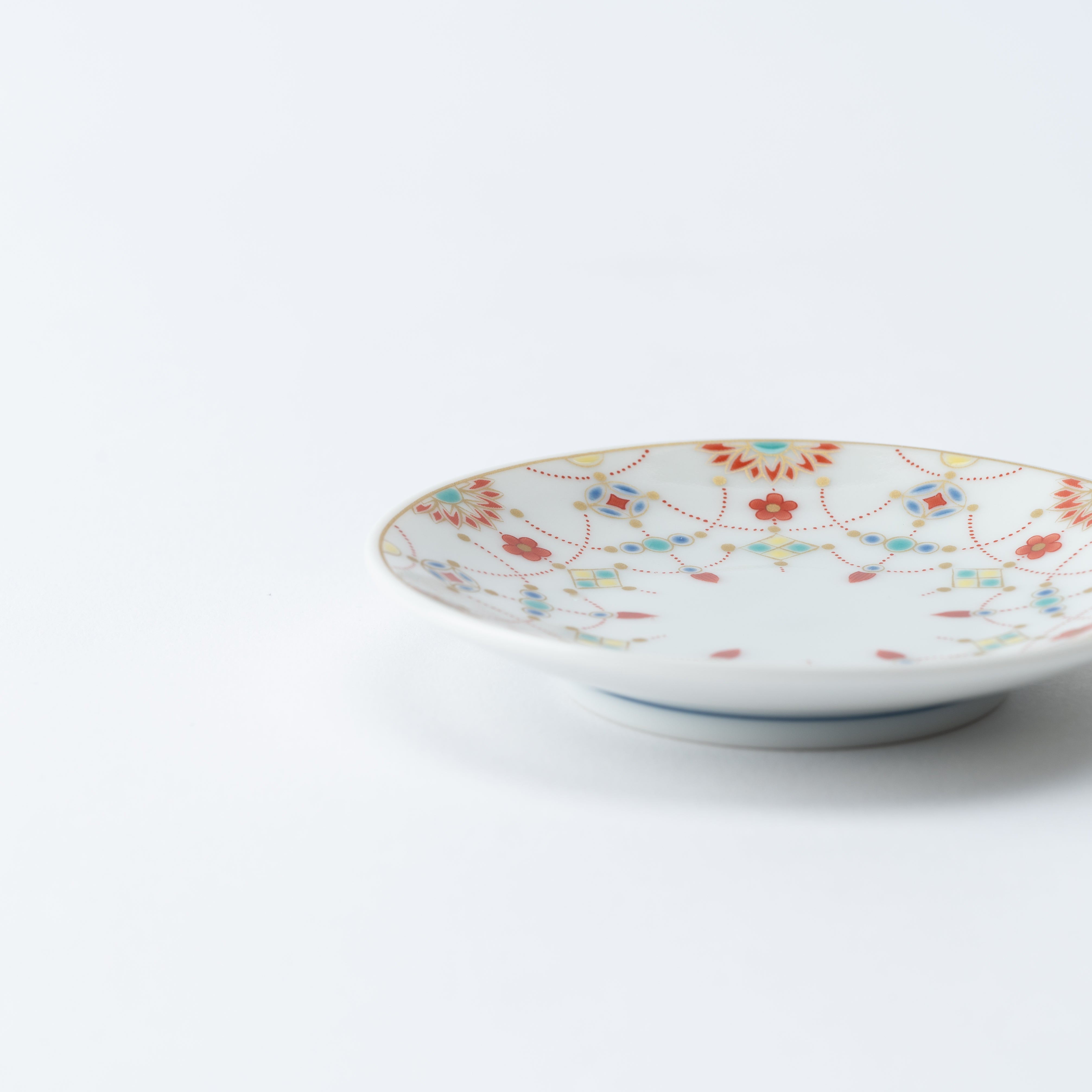 Auspicious Art Sauce Plate - JAPAN KUTANI SHOP