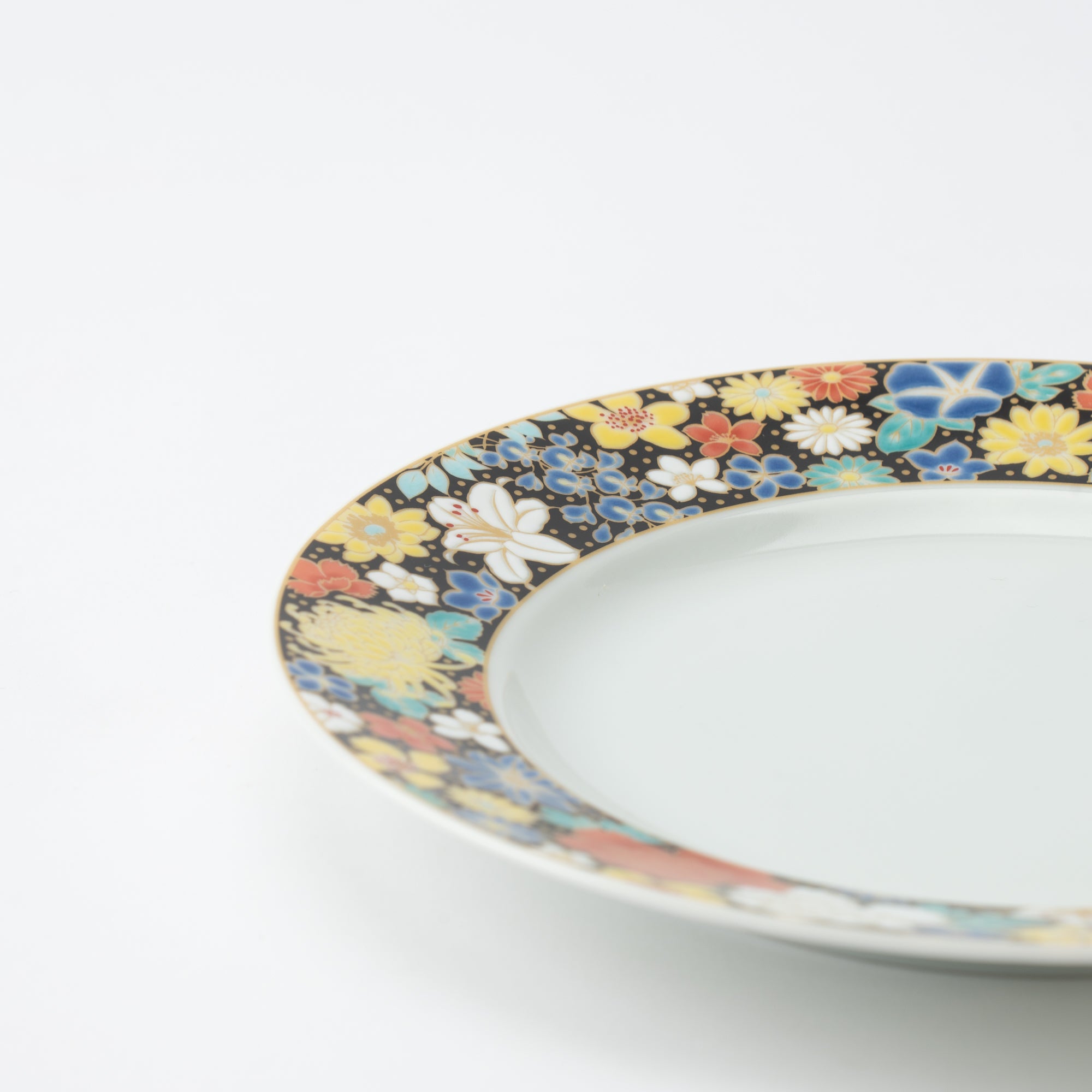 Modern Kutani Dinner Plate