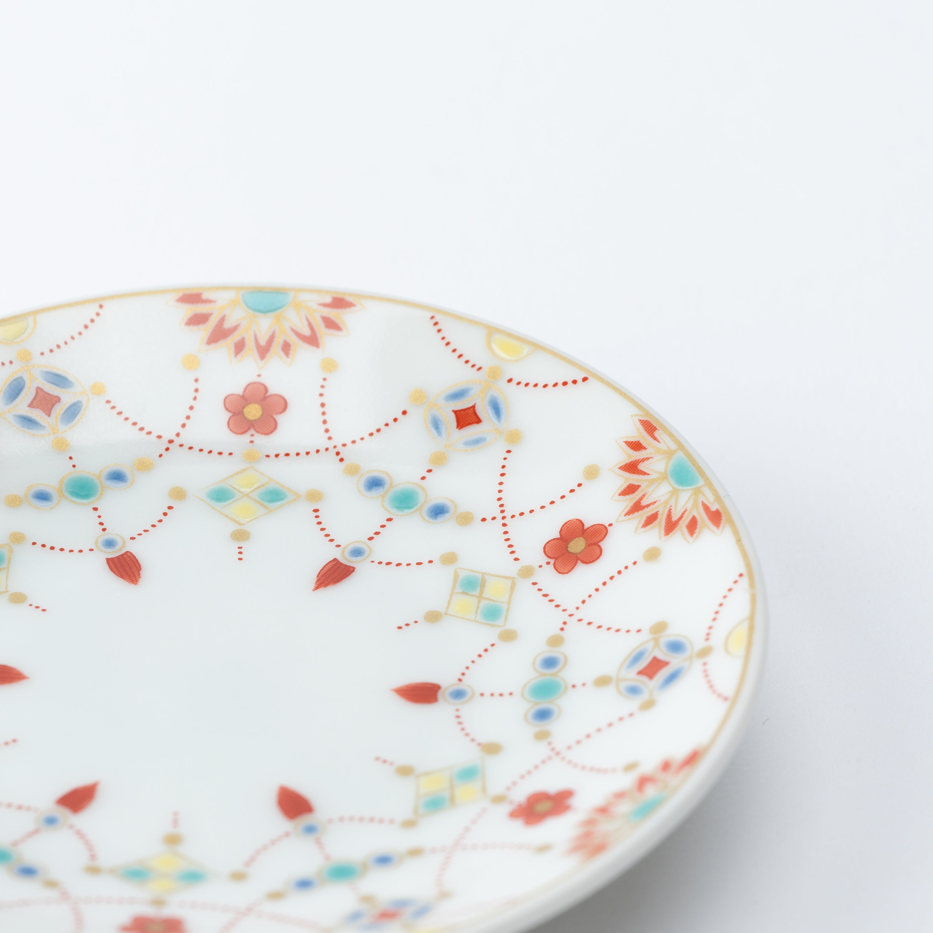 Auspicious Art Sauce Plate - JAPAN KUTANI SHOP