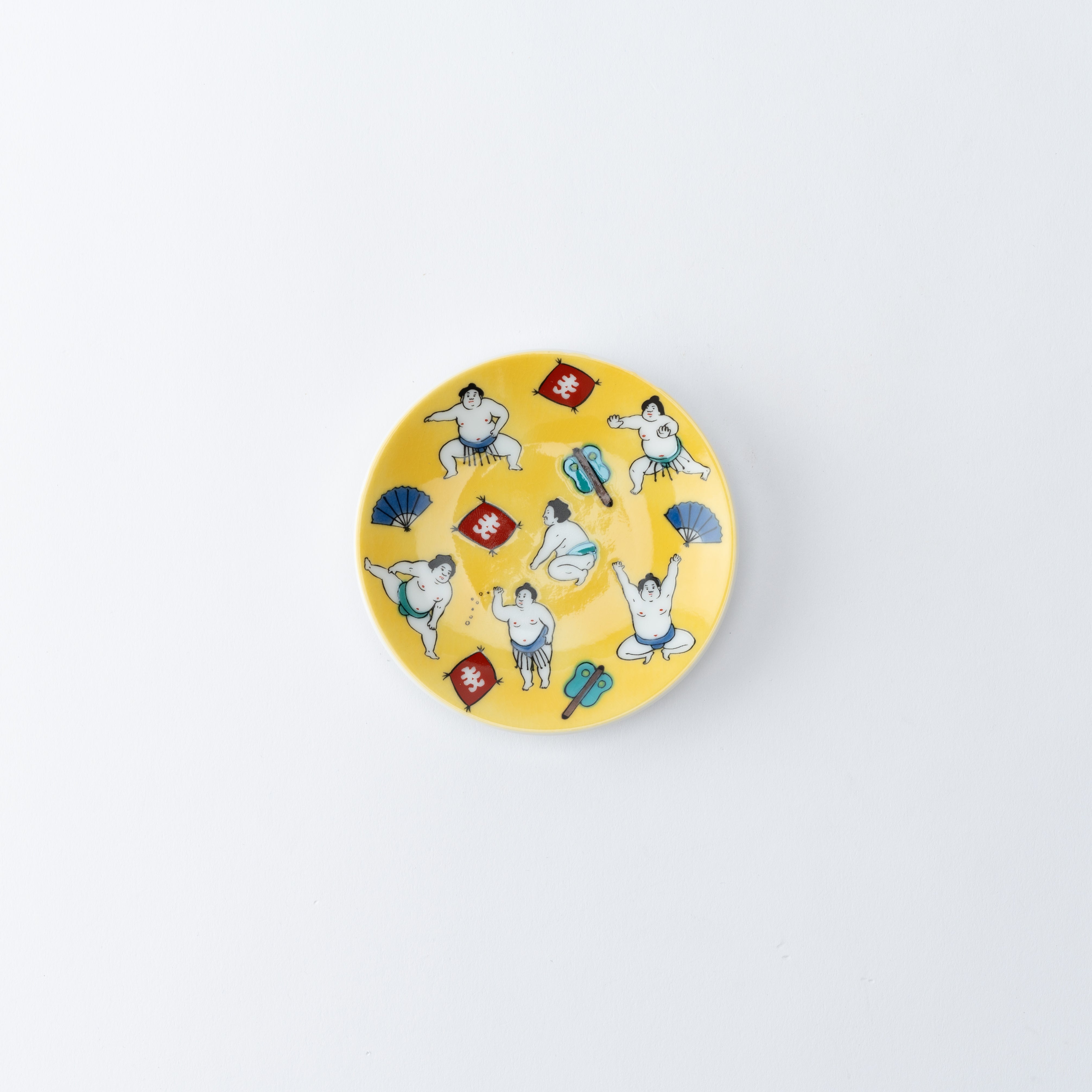 Auspicious Art Sauce Plate - JAPAN KUTANI SHOP
