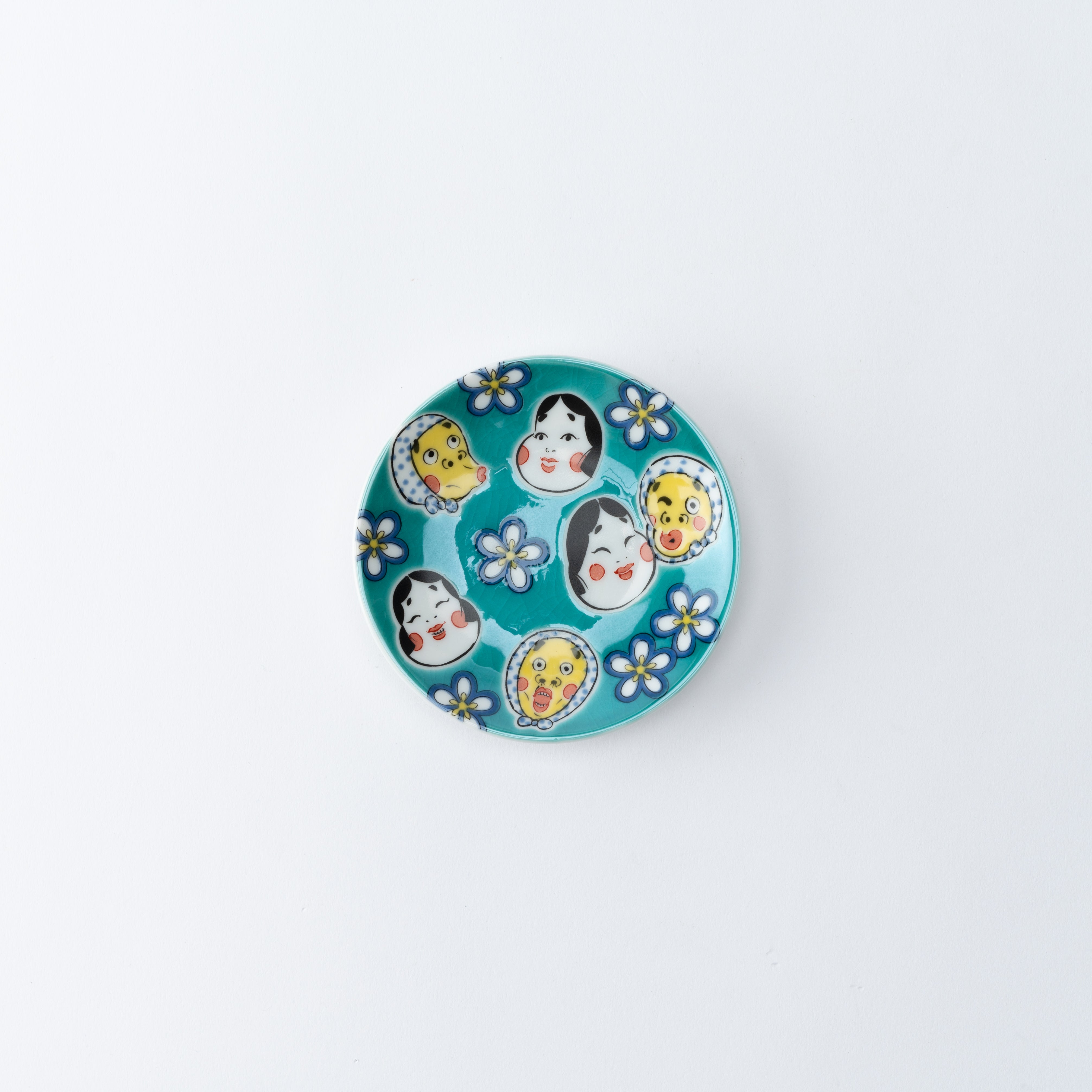 Auspicious Art Sauce Plate - JAPAN KUTANI SHOP