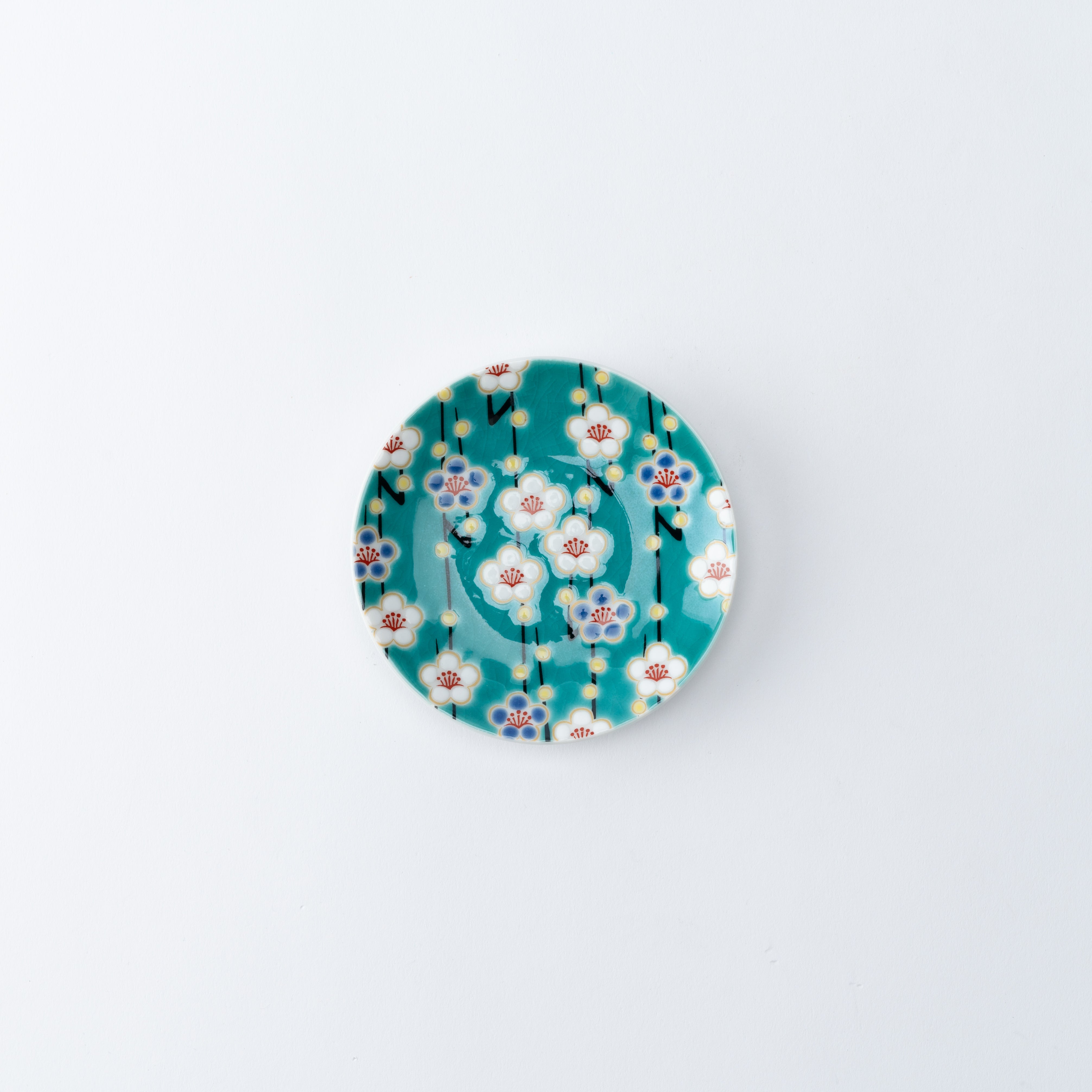 Auspicious Art Sauce Plate - JAPAN KUTANI SHOP