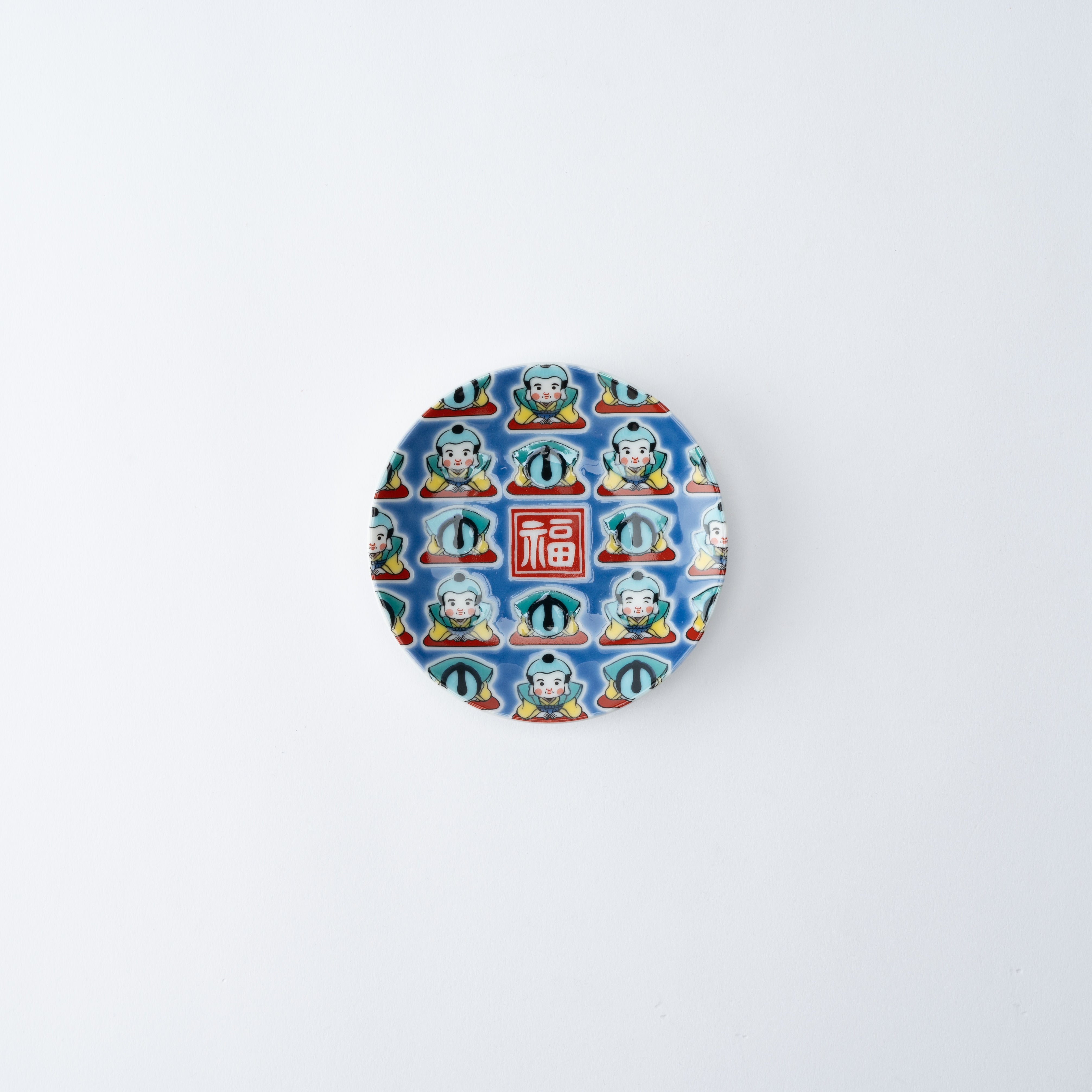 Auspicious Art Sauce Plate - JAPAN KUTANI SHOP