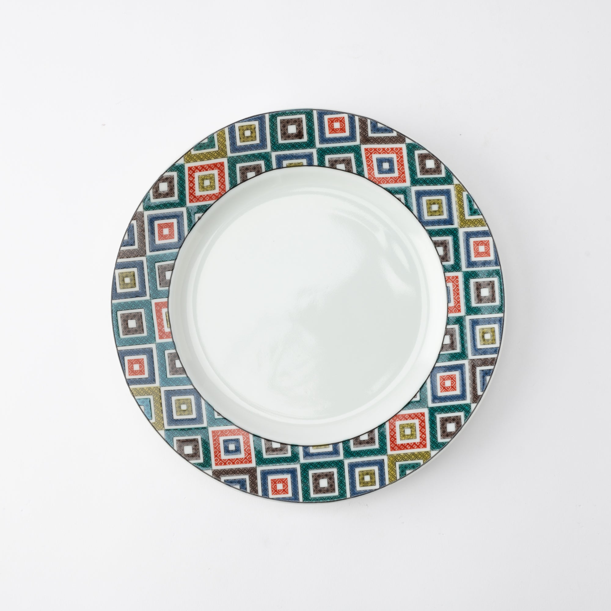 Modern Kutani Dinner Plate