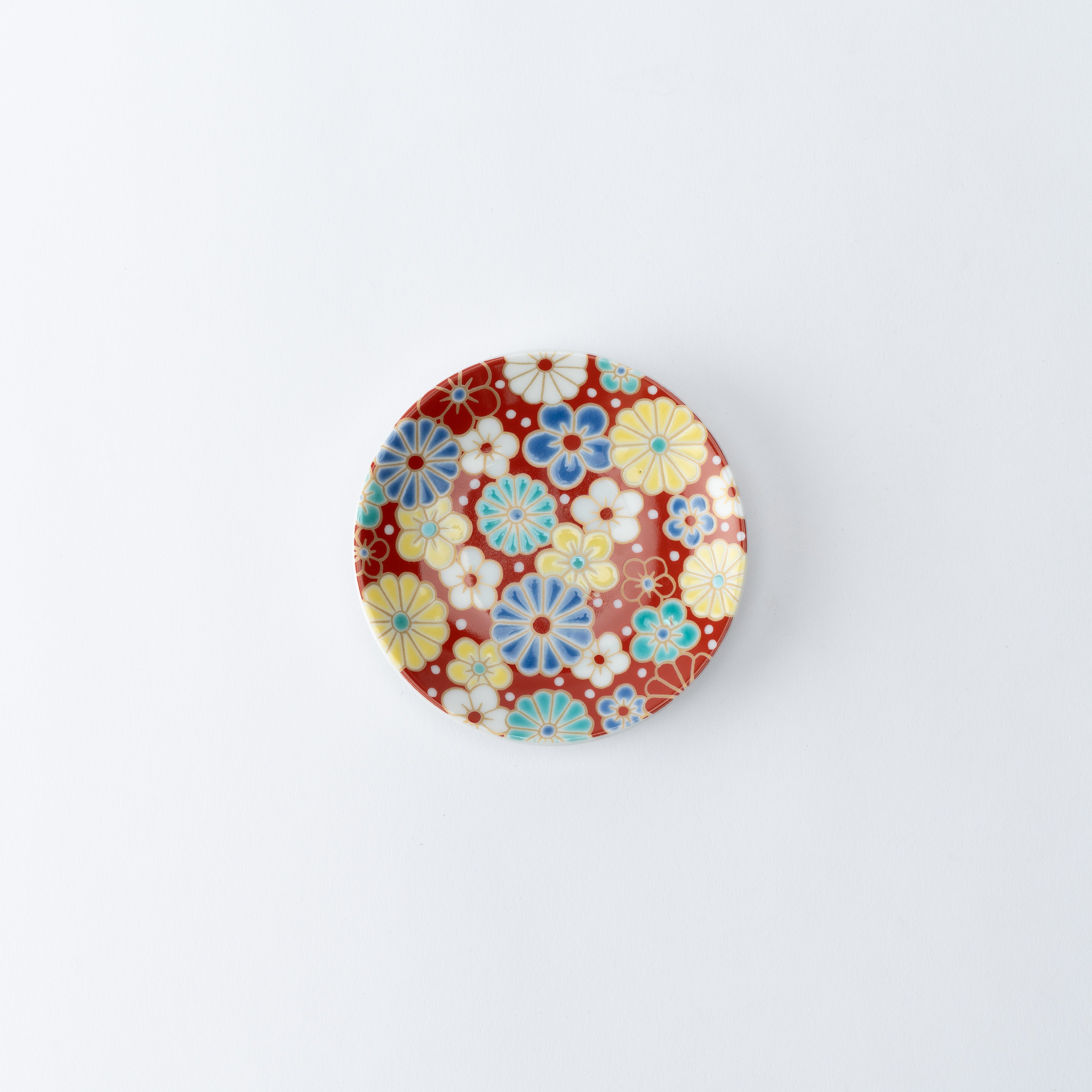 Auspicious Art Sauce Plate - JAPAN KUTANI SHOP