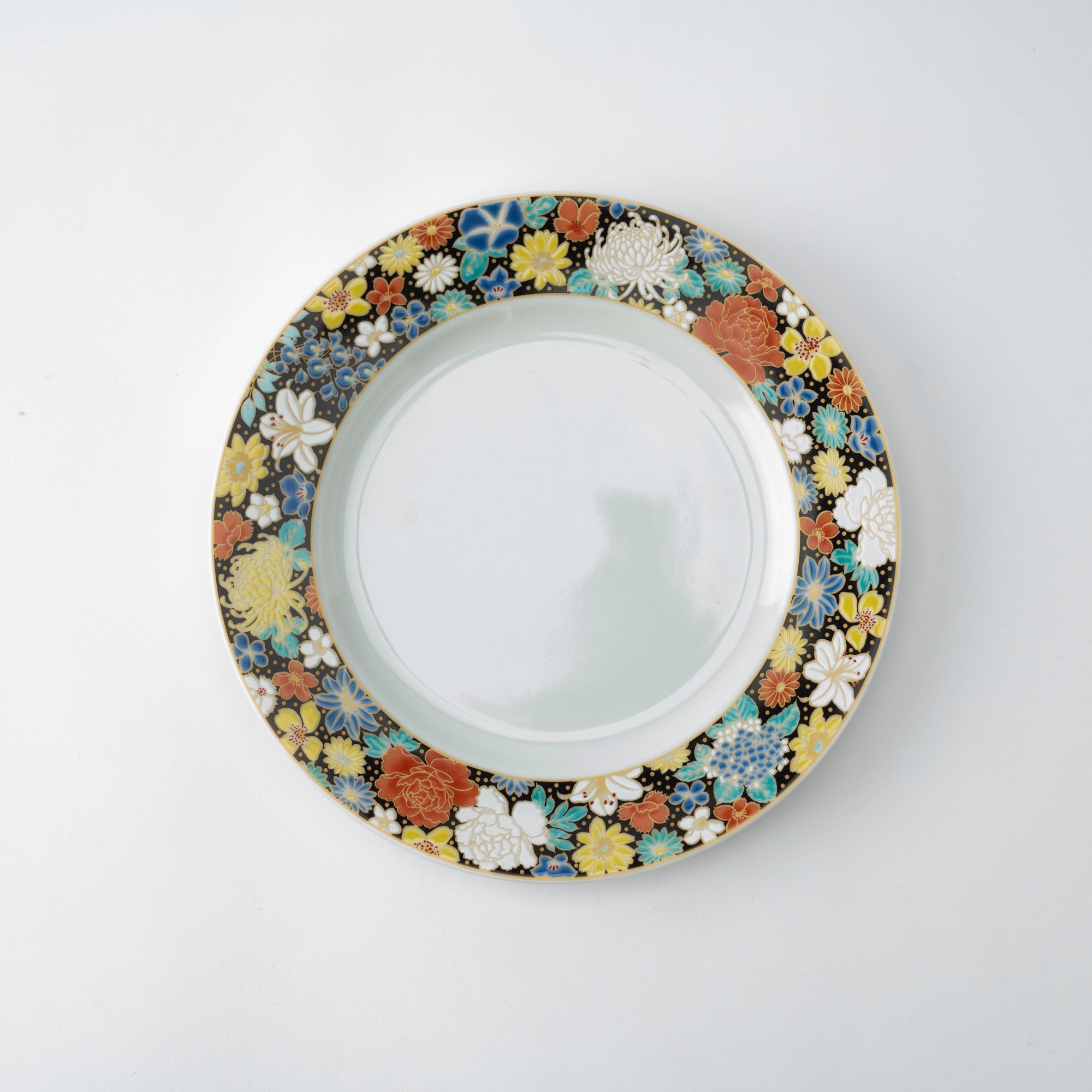 Modern Kutani Dinner Plate