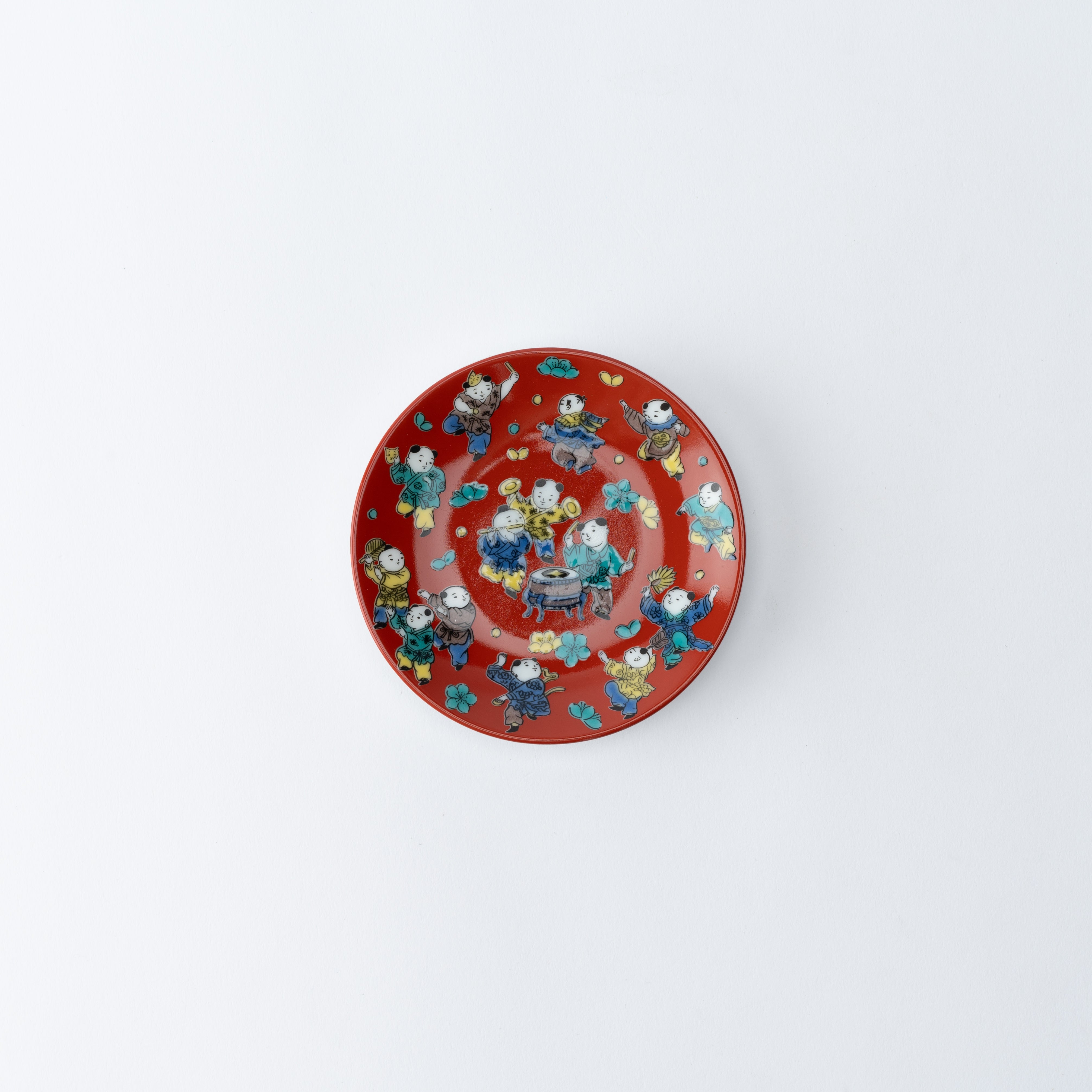 Auspicious Art Sauce Plate - JAPAN KUTANI SHOP