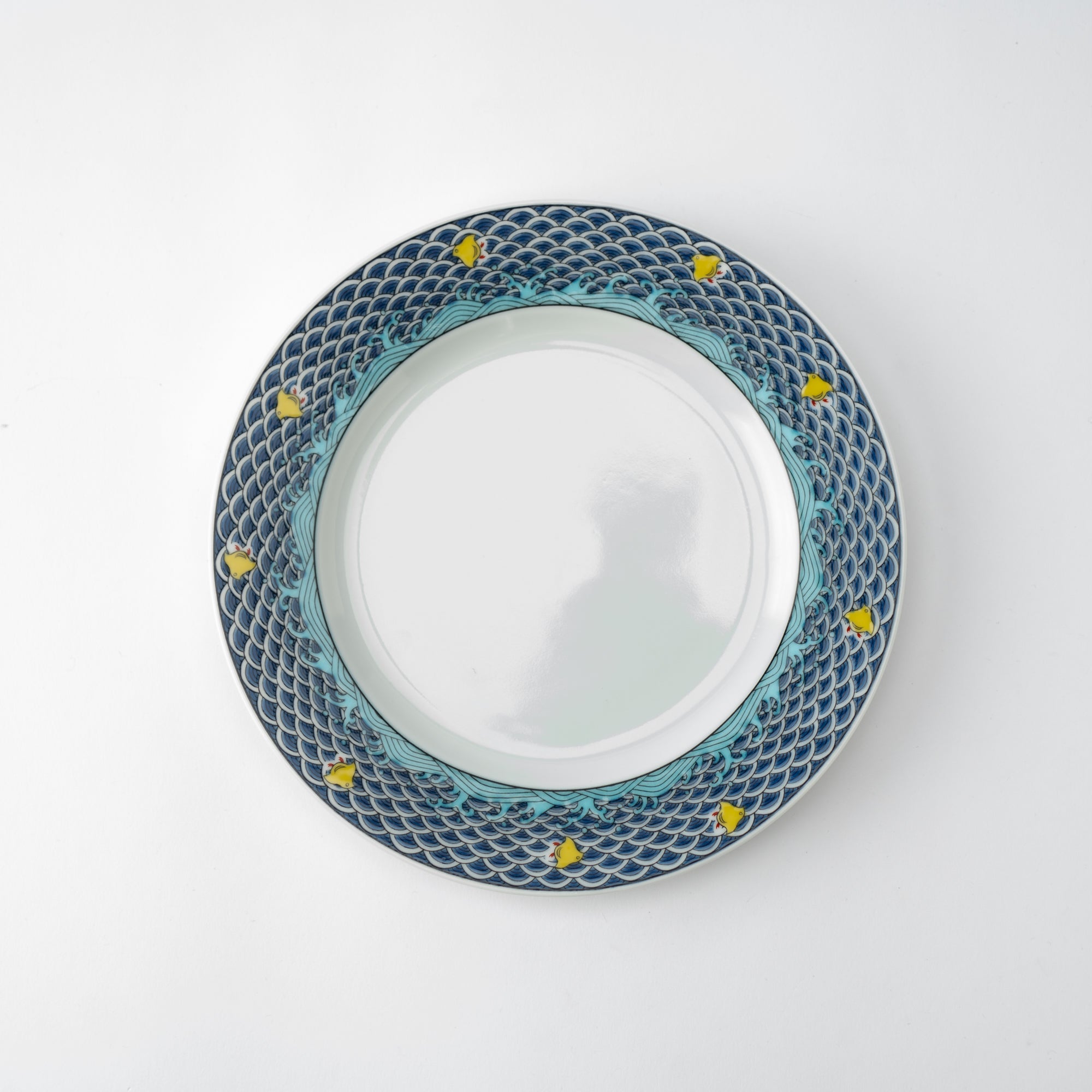 Modern Kutani Dinner Plate