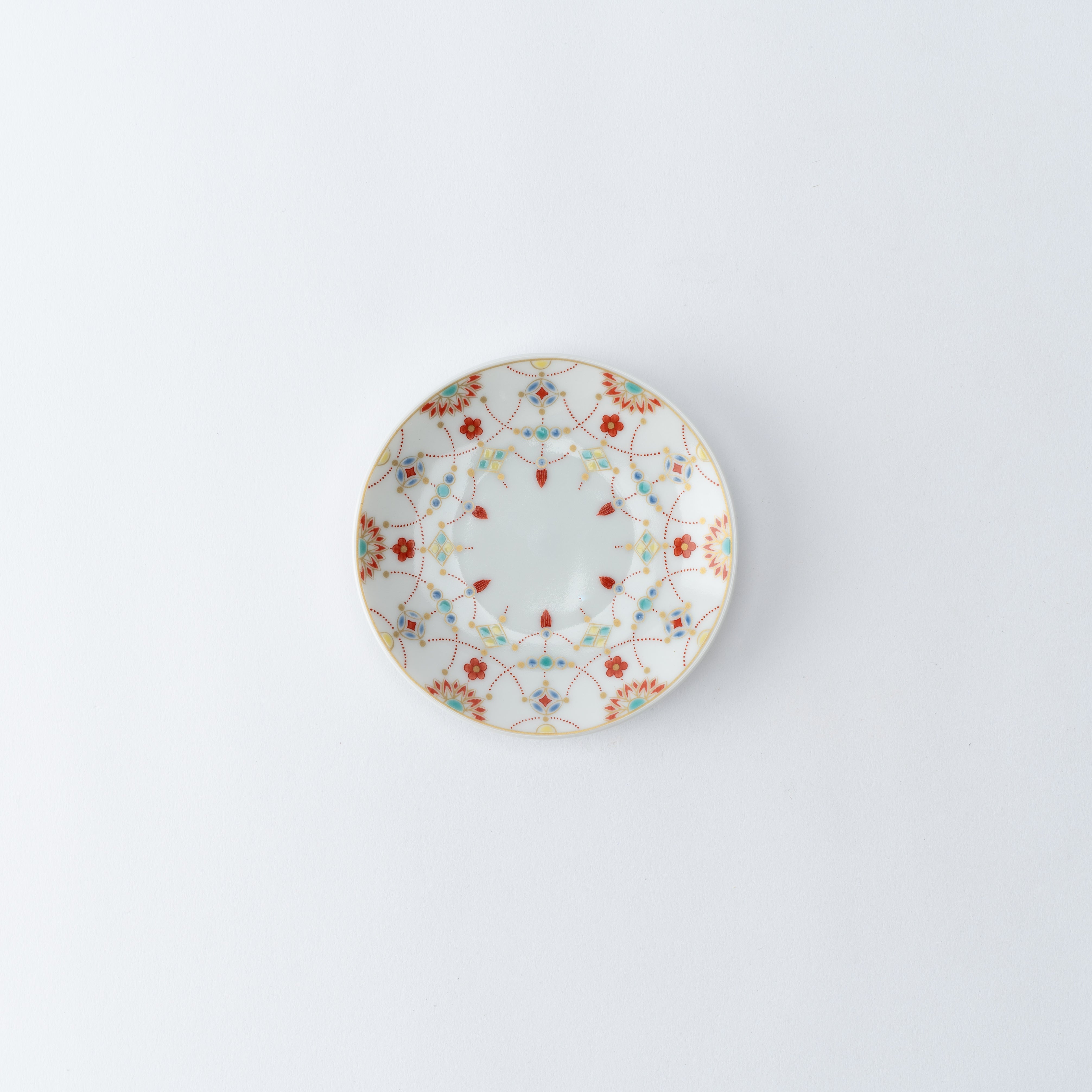 Auspicious Art Sauce Plate - JAPAN KUTANI SHOP