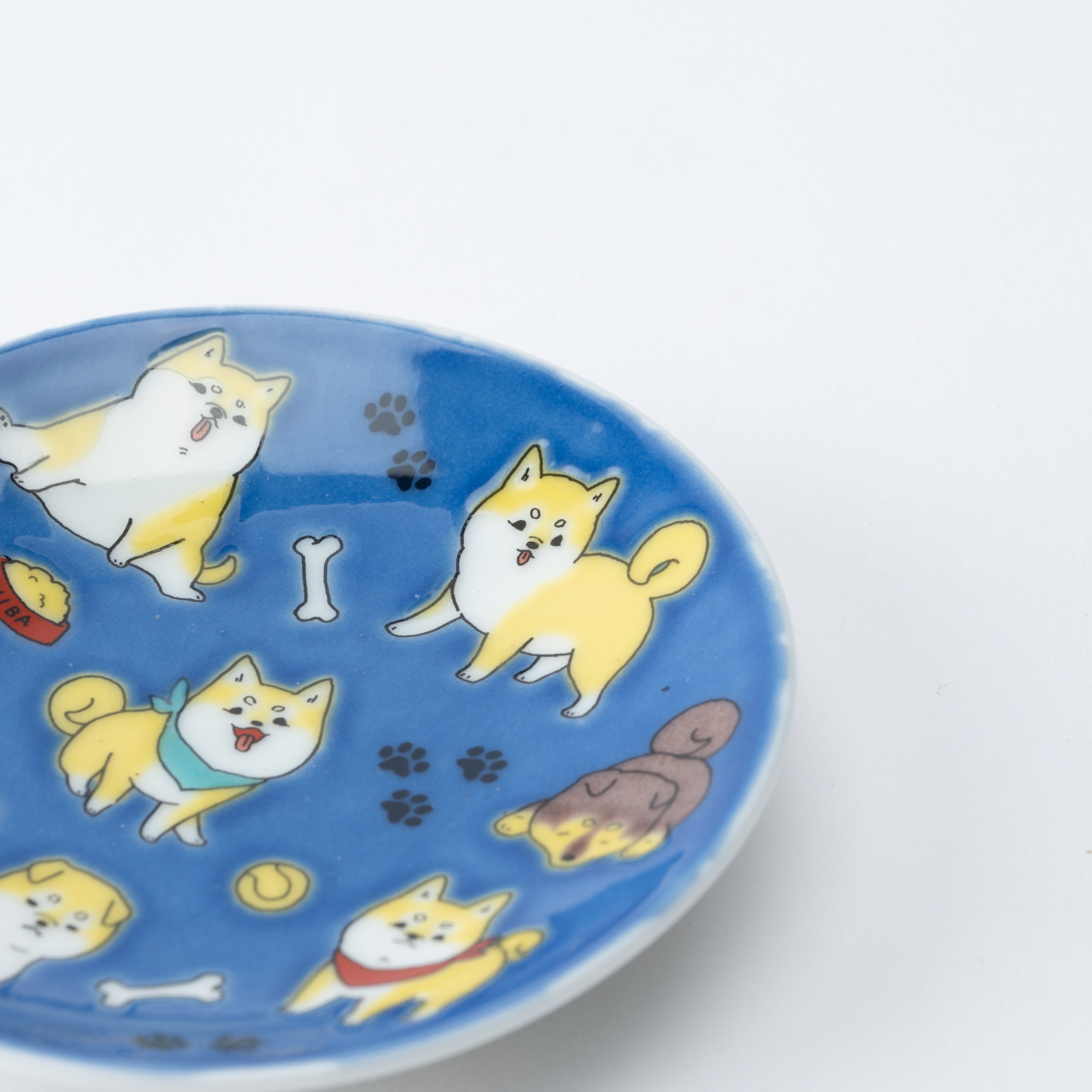 Auspicious Art Sauce Plate - JAPAN KUTANI SHOP