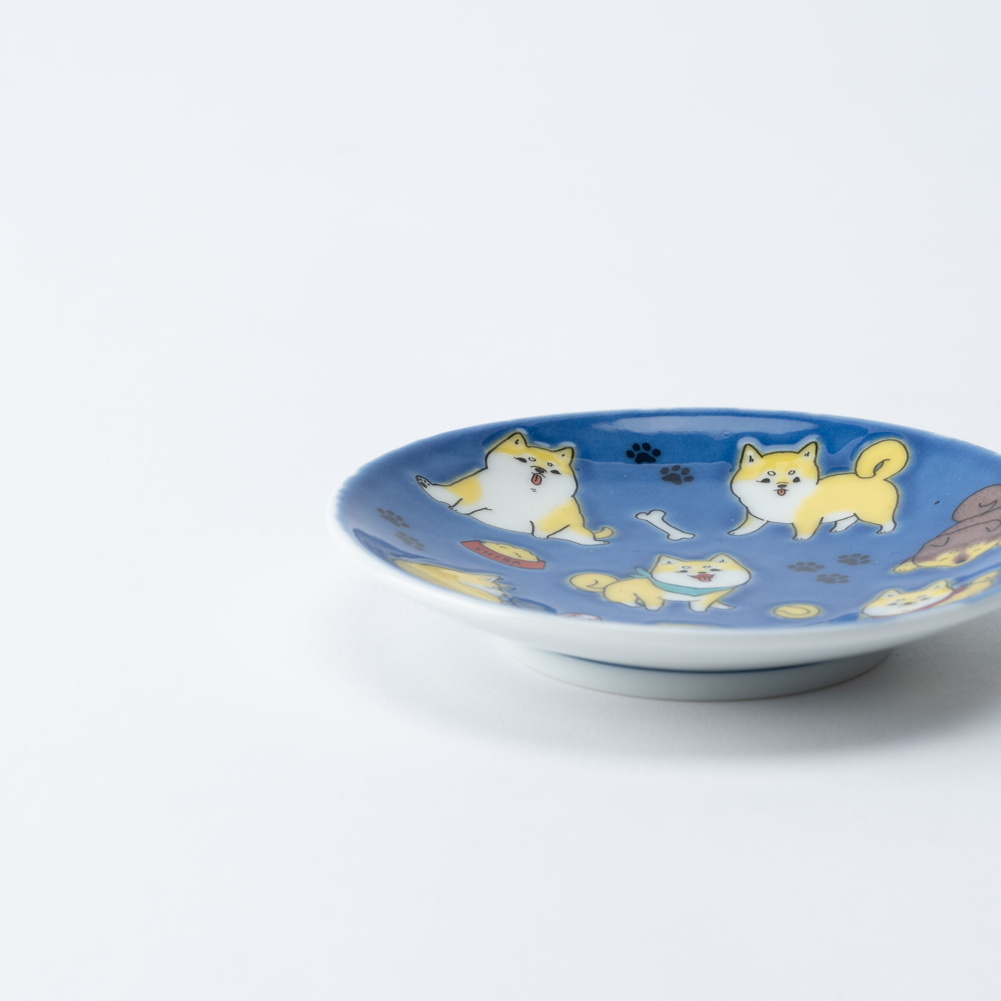 Auspicious Art Sauce Plate - JAPAN KUTANI SHOP