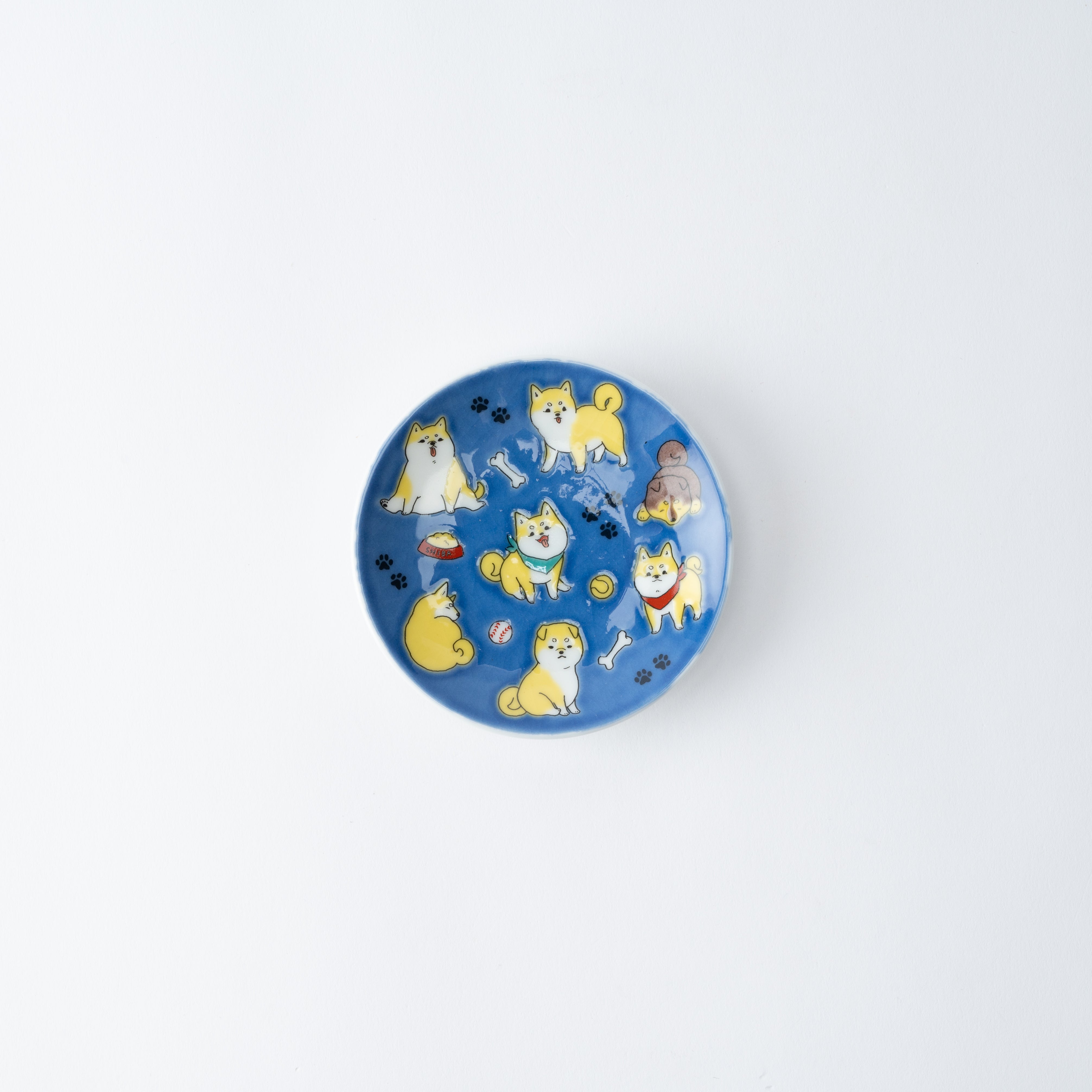 Auspicious Art Sauce Plate - JAPAN KUTANI SHOP
