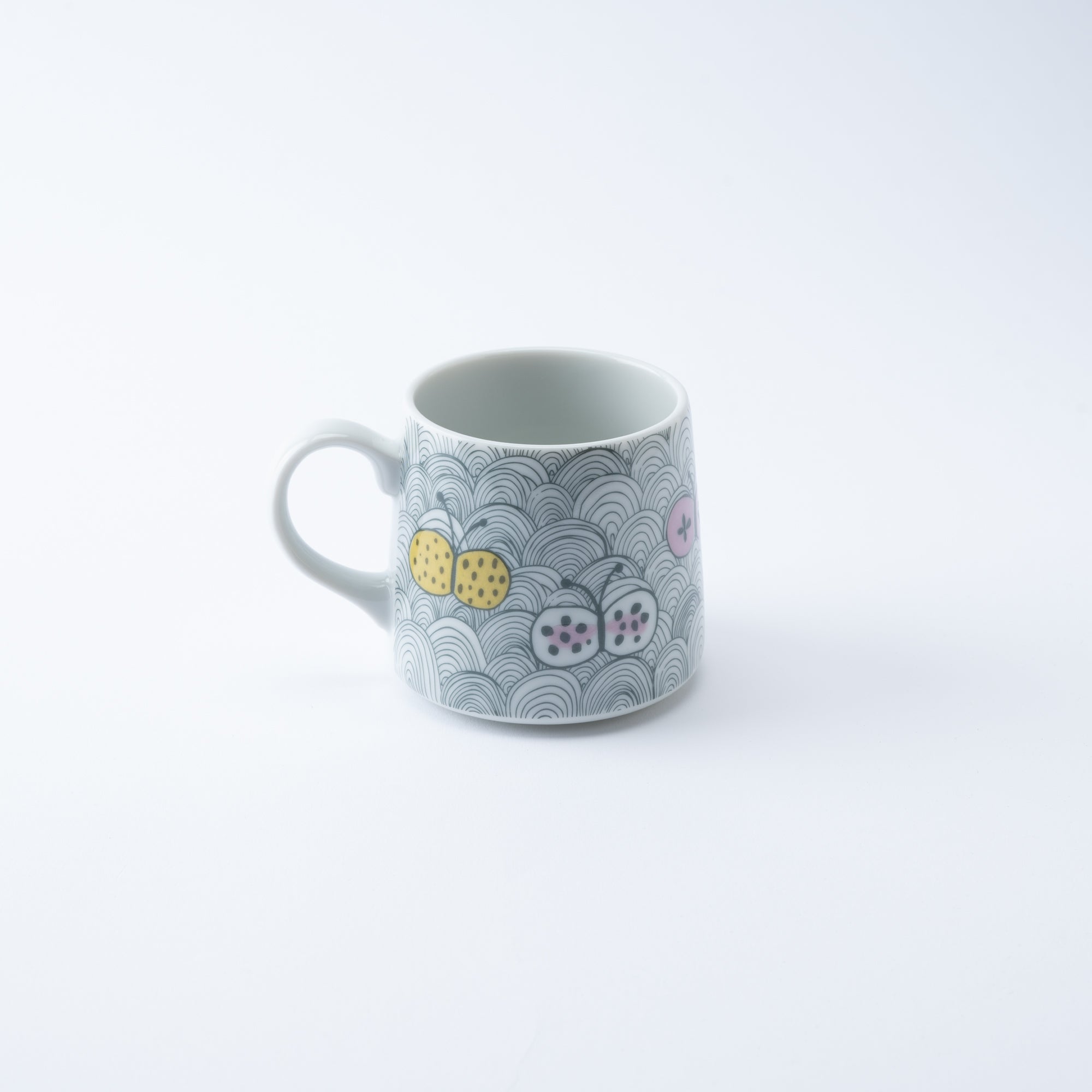 Flying Friends Mug - JAPAN KUTANI SHOP