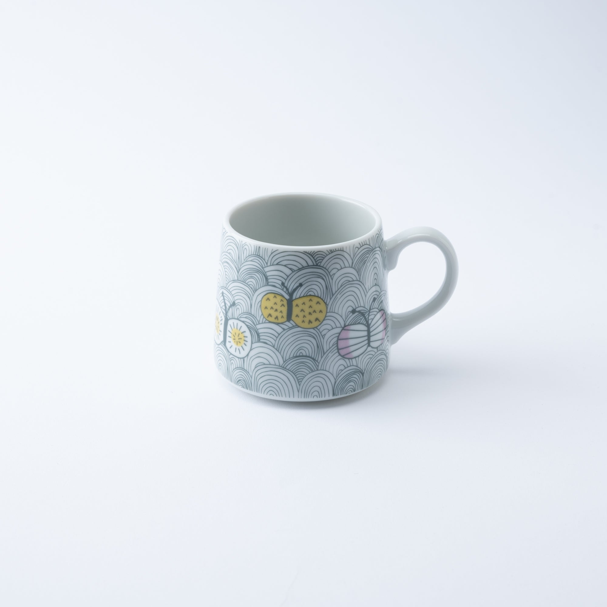 Flying Friends Mug - JAPAN KUTANI SHOP