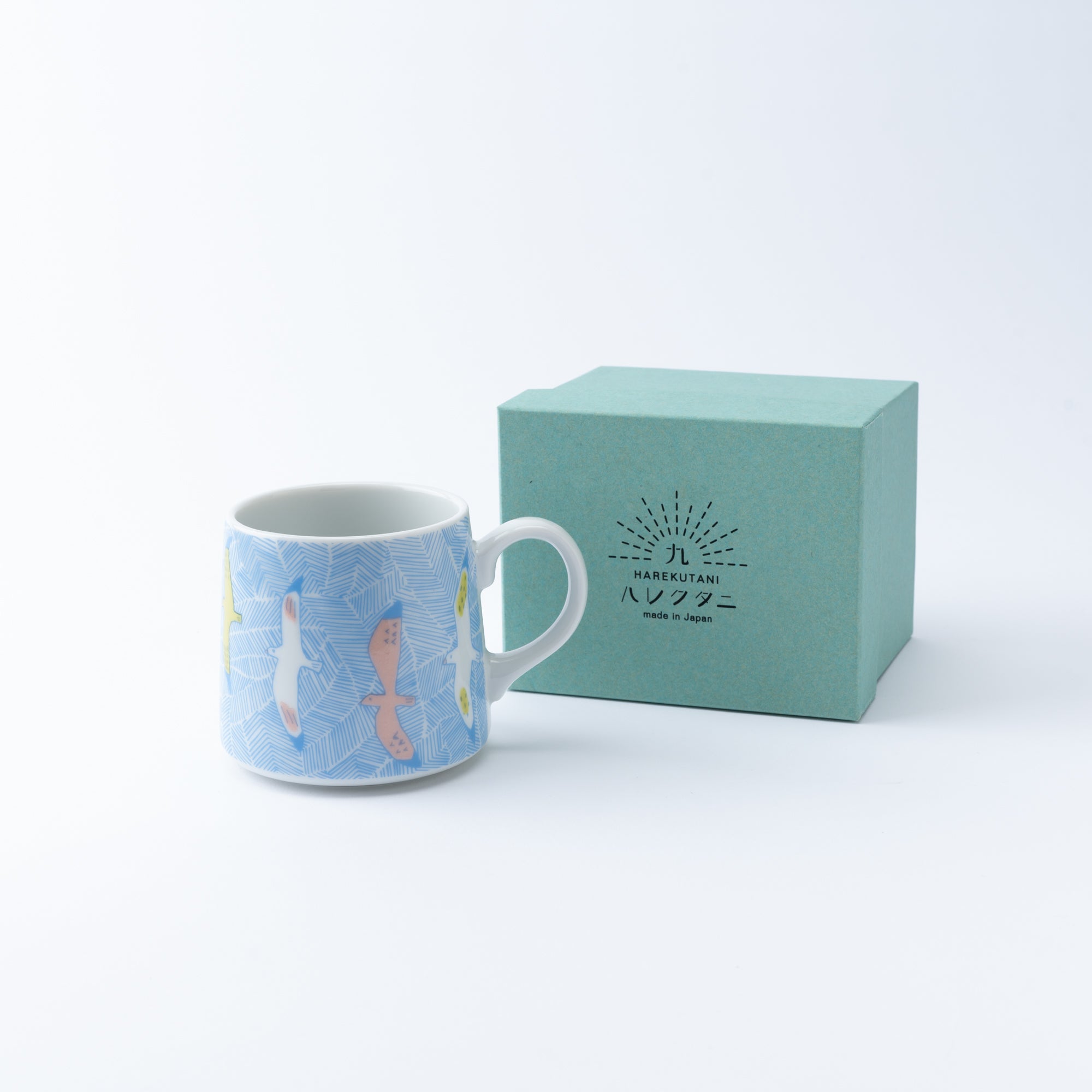 Flying Friends Mug - JAPAN KUTANI SHOP