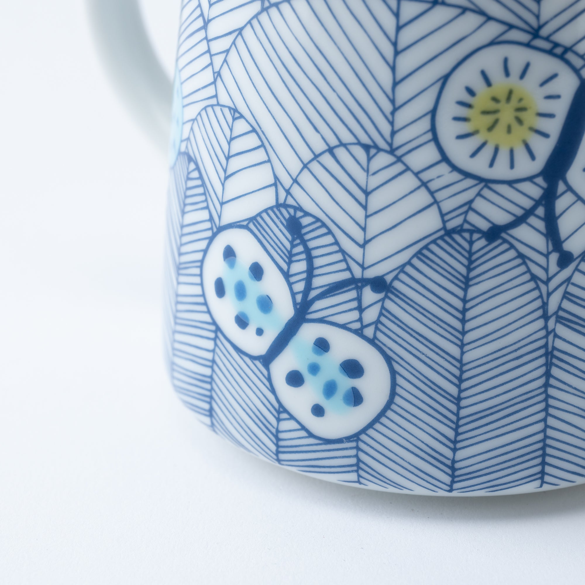 Flying Friends Mug - JAPAN KUTANI SHOP