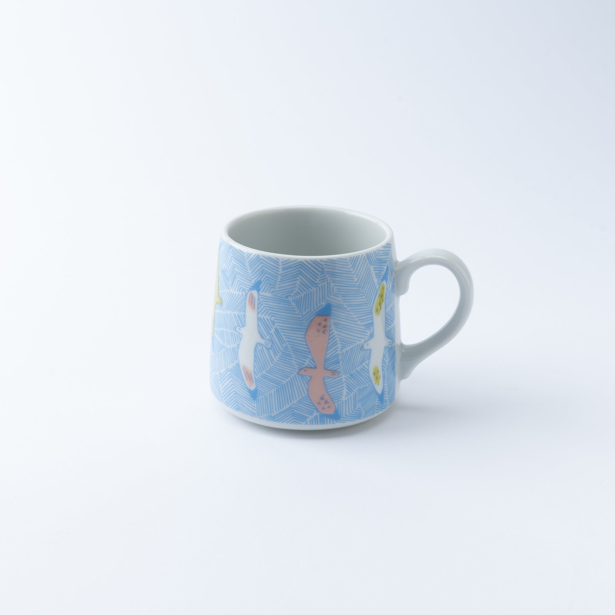 Flying Friends Mug - JAPAN KUTANI SHOP