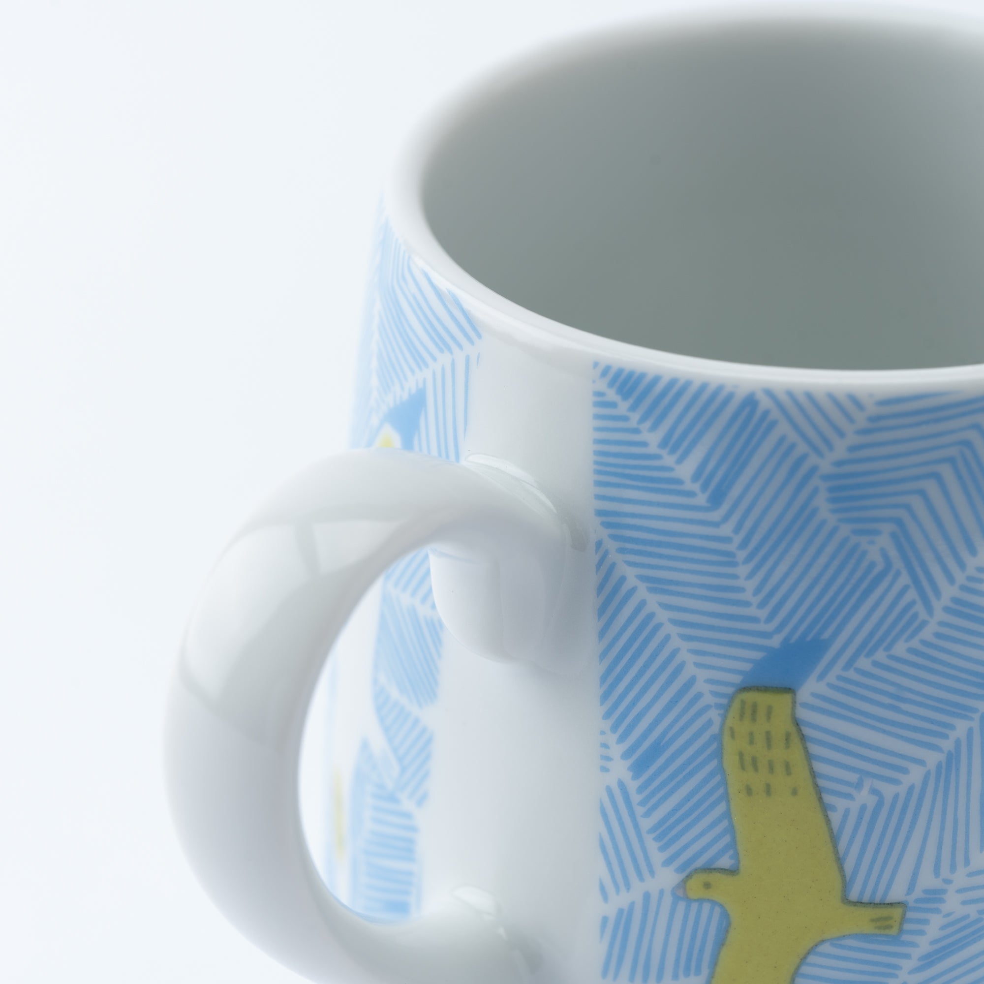Flying Friends Mug - JAPAN KUTANI SHOP
