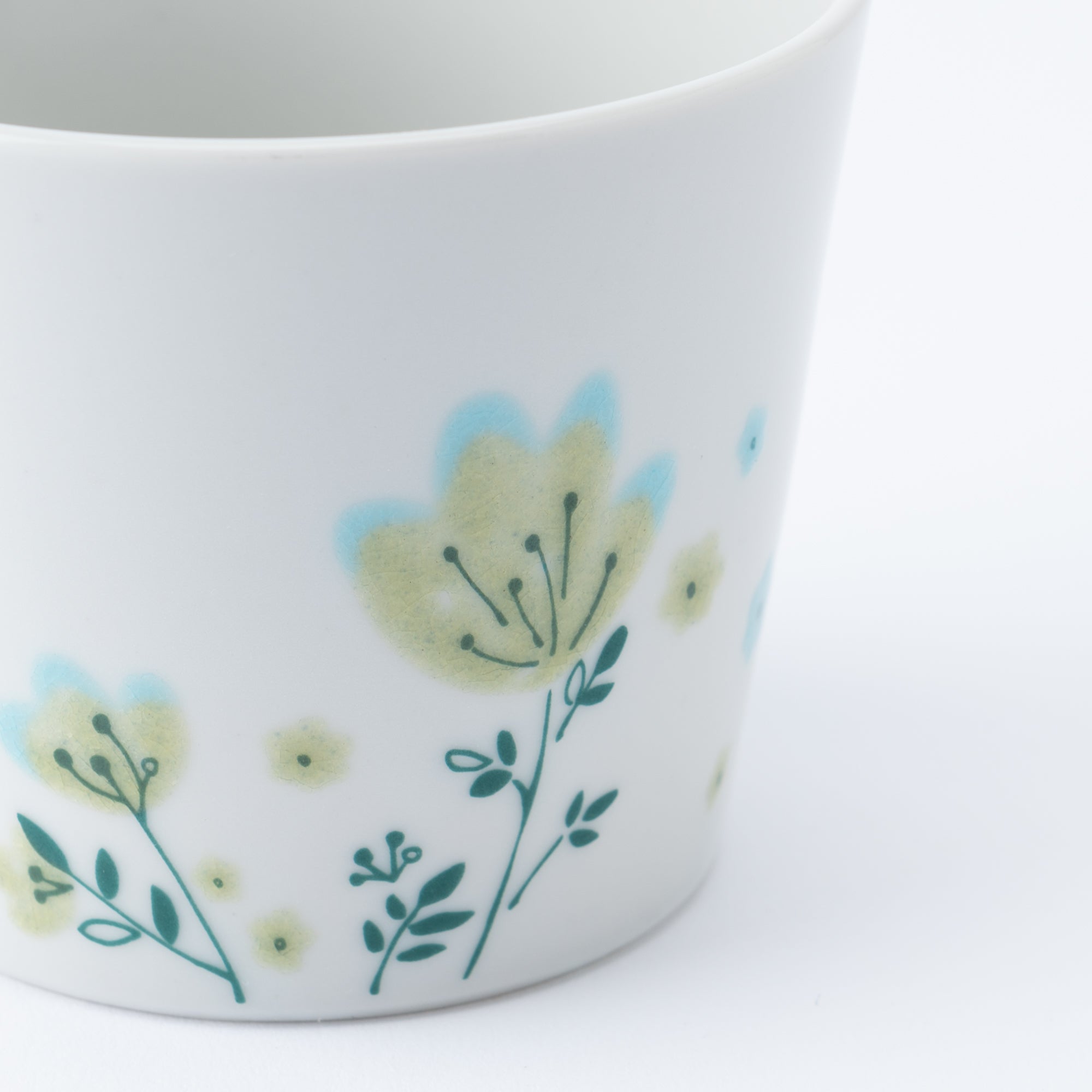 Spring Flowers Japanese Teacup