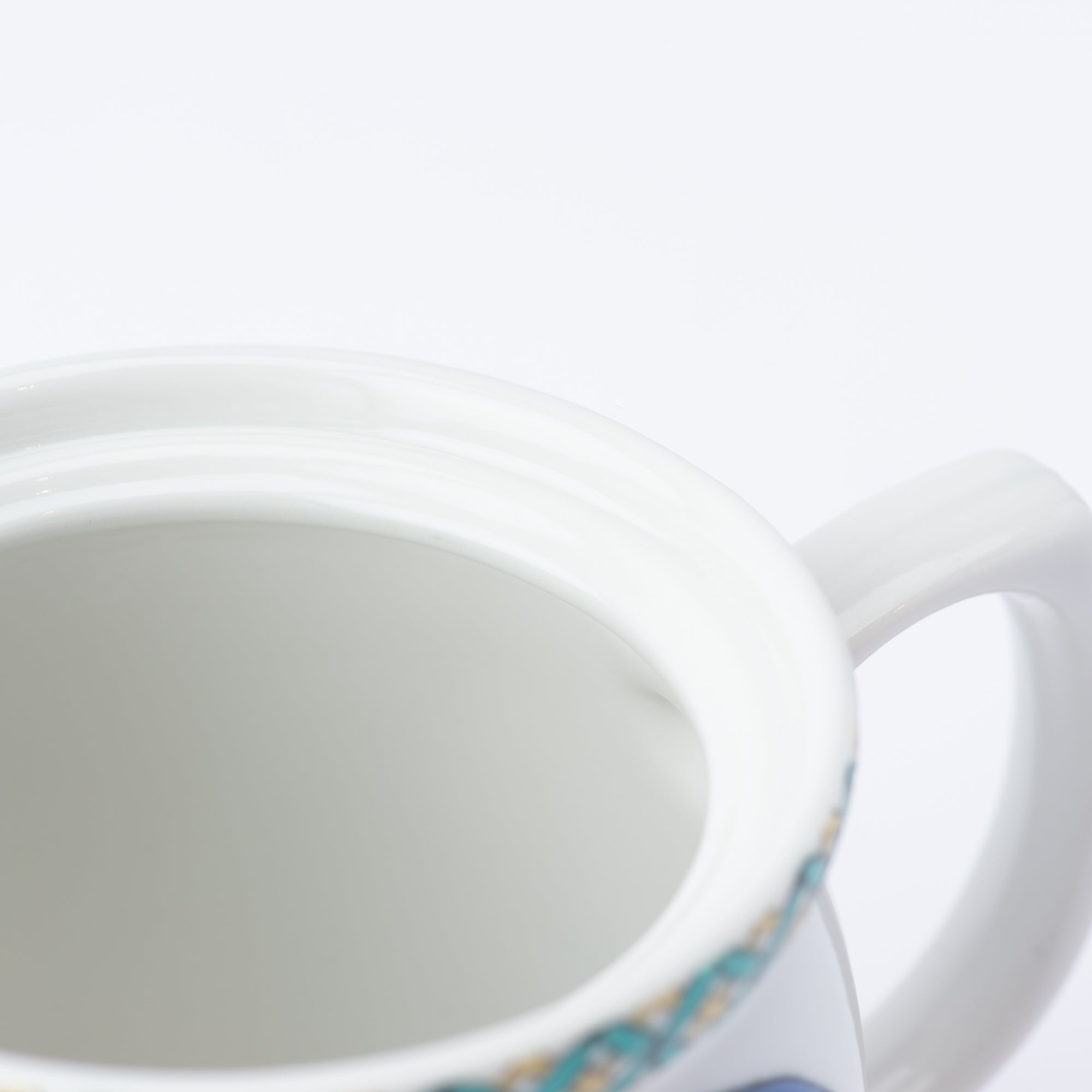 Ko-Kutani Bird and Flower Japanese Tea Set