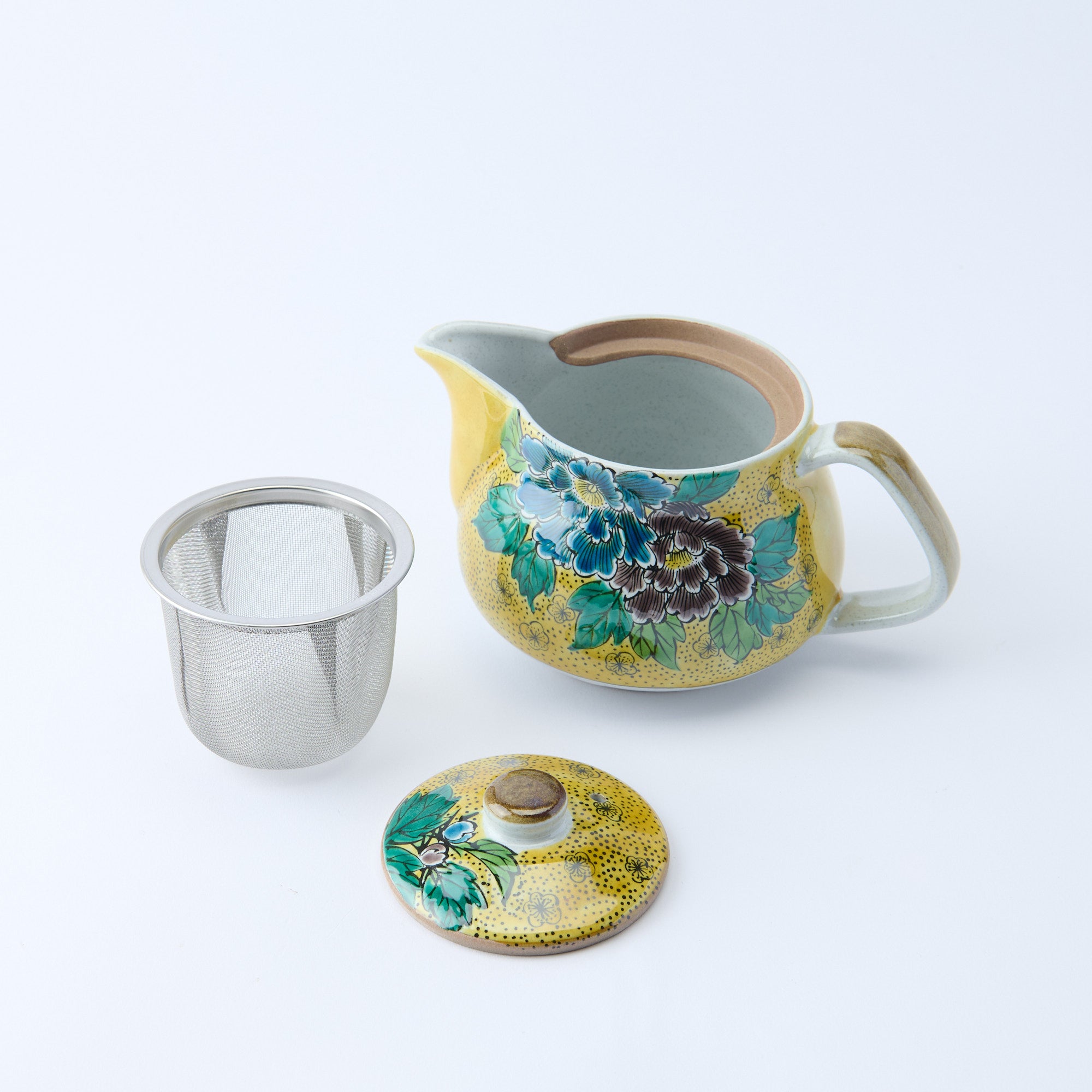 Yoshidaya Peony Japanese Tea Set