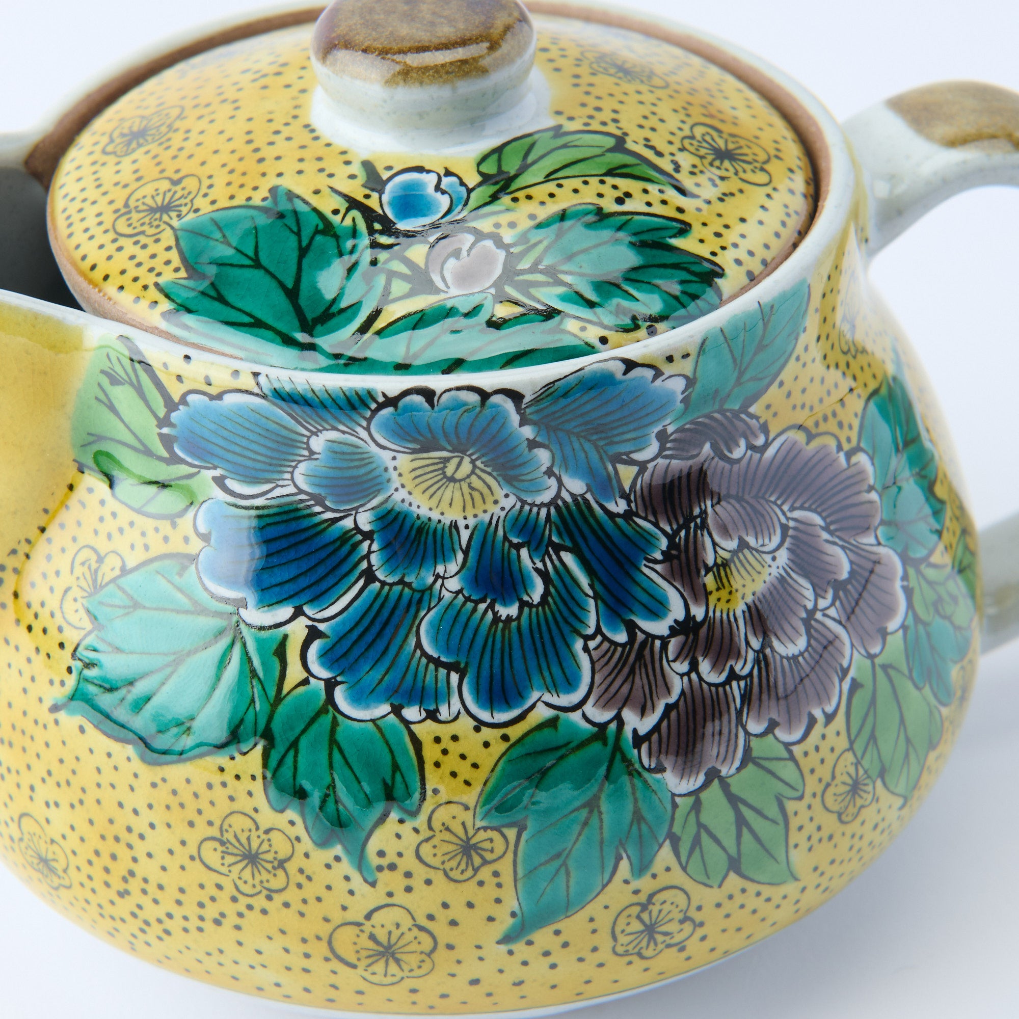 Yoshidaya Peony Japanese Tea Set