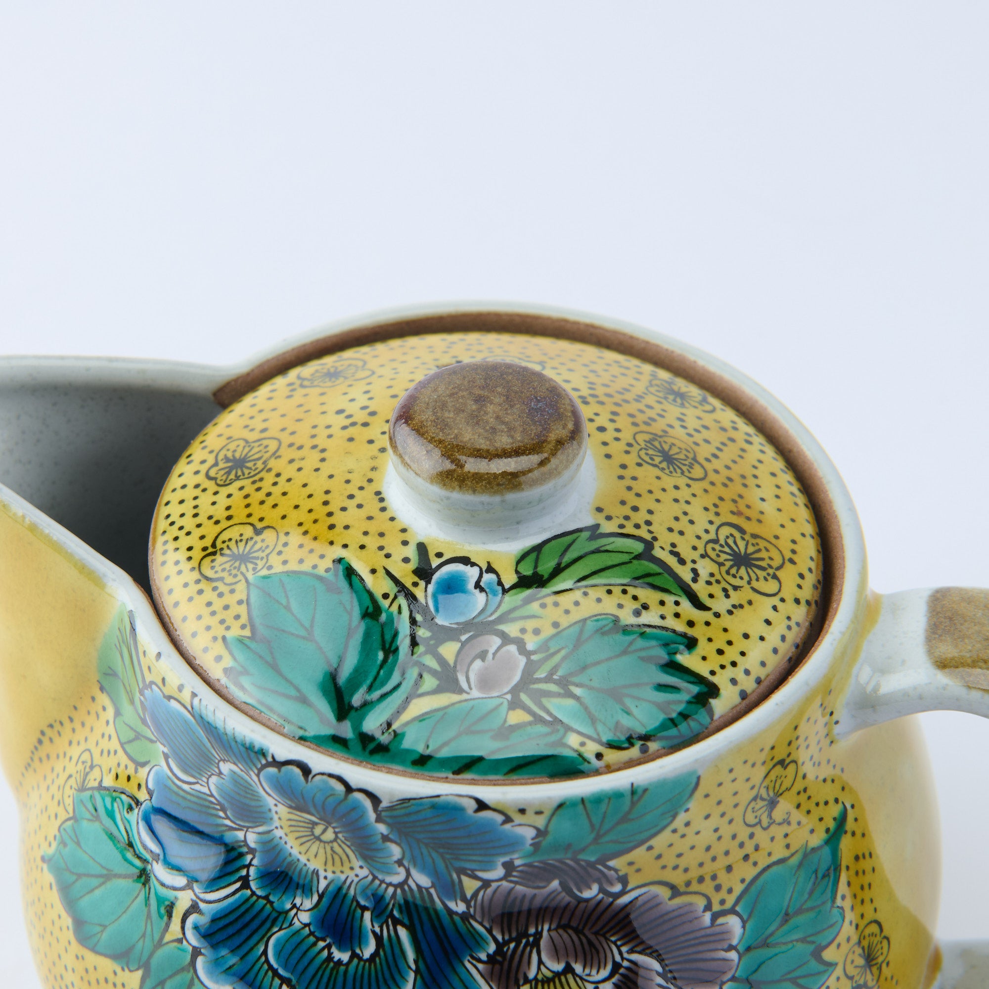 Yoshidaya Peony Japanese Tea Set