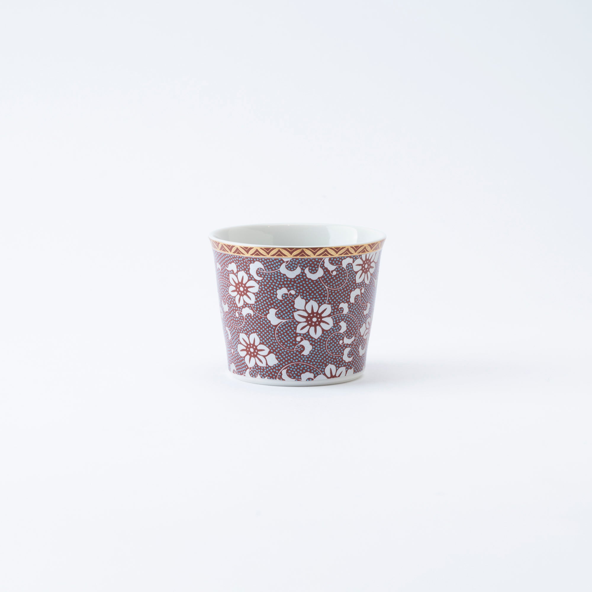 Clematis Chibu Soba Choko Cup - JAPAN KUTANI SHOP