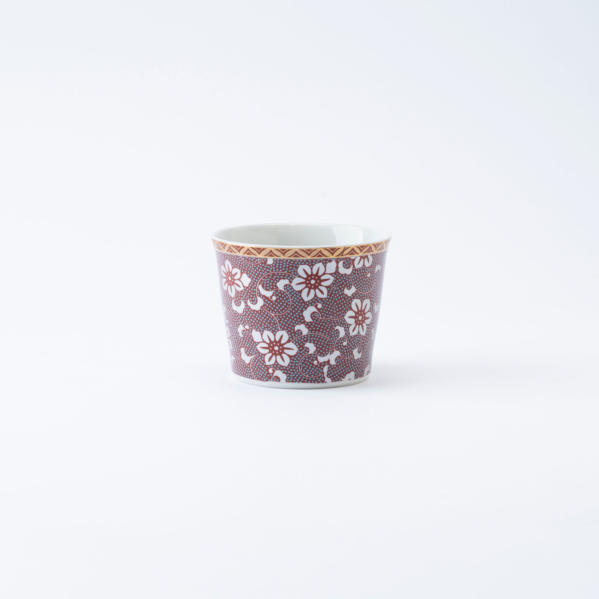 Clematis Chibu Soba Choko Cup - JAPAN KUTANI SHOP