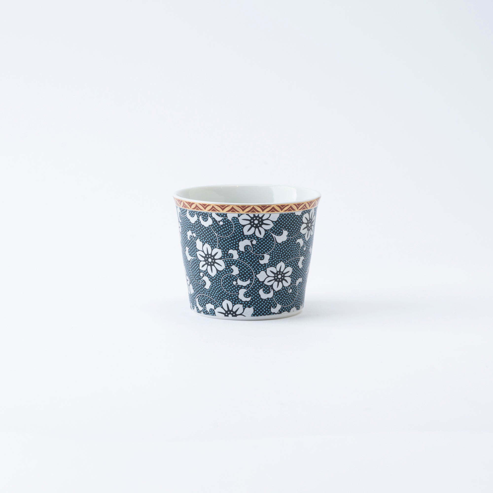 Clematis Chibu Soba Choko Cup - JAPAN KUTANI SHOP