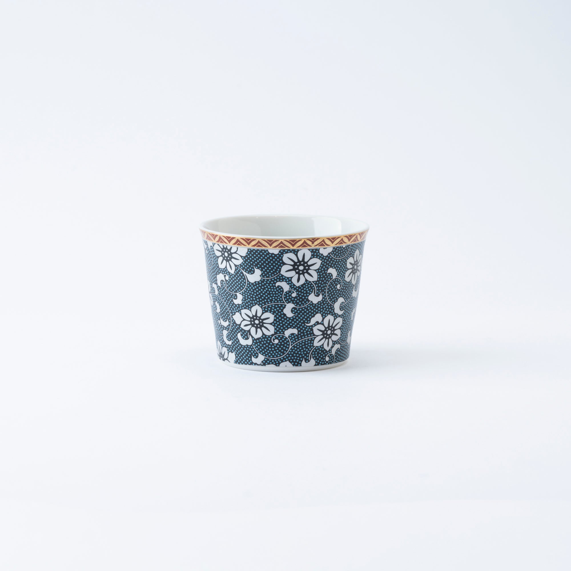 Clematis Chibu Soba Choko Cup - JAPAN KUTANI SHOP