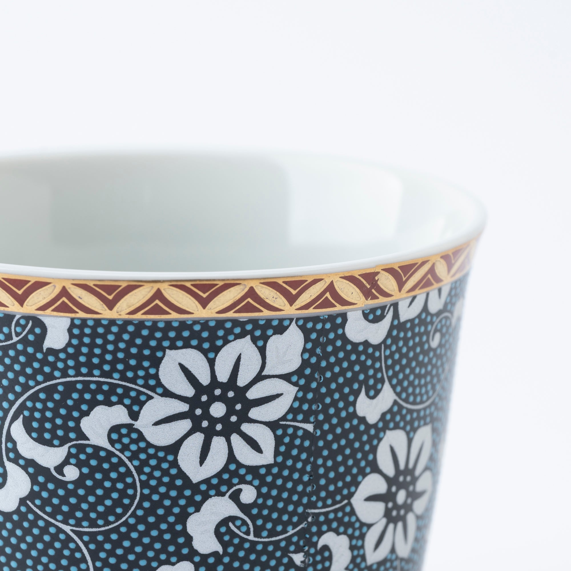 Clematis Chibu Soba Choko Cup - JAPAN KUTANI SHOP