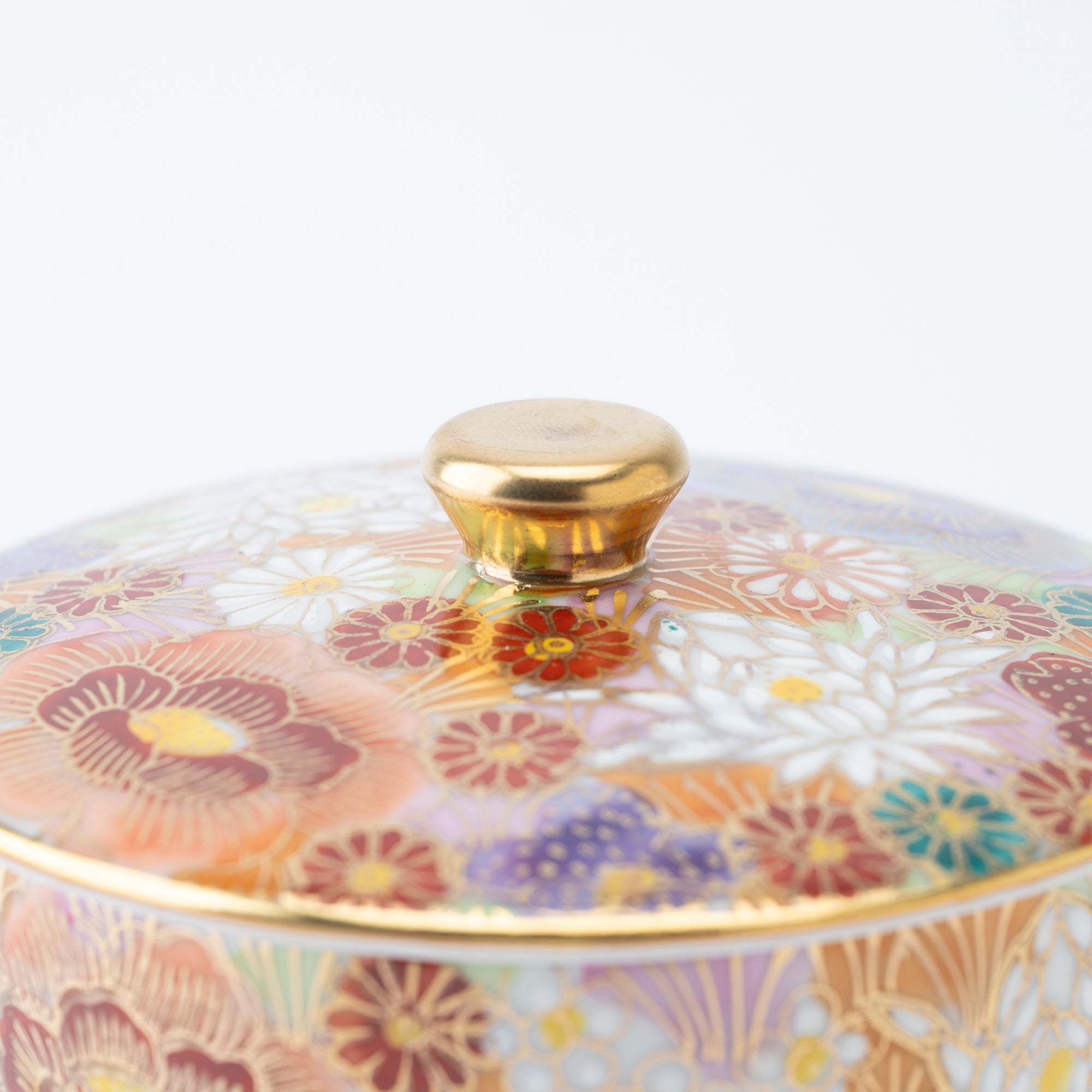 Hanazume Japanese Teacup Pair - JAPAN KUTANI SHOP