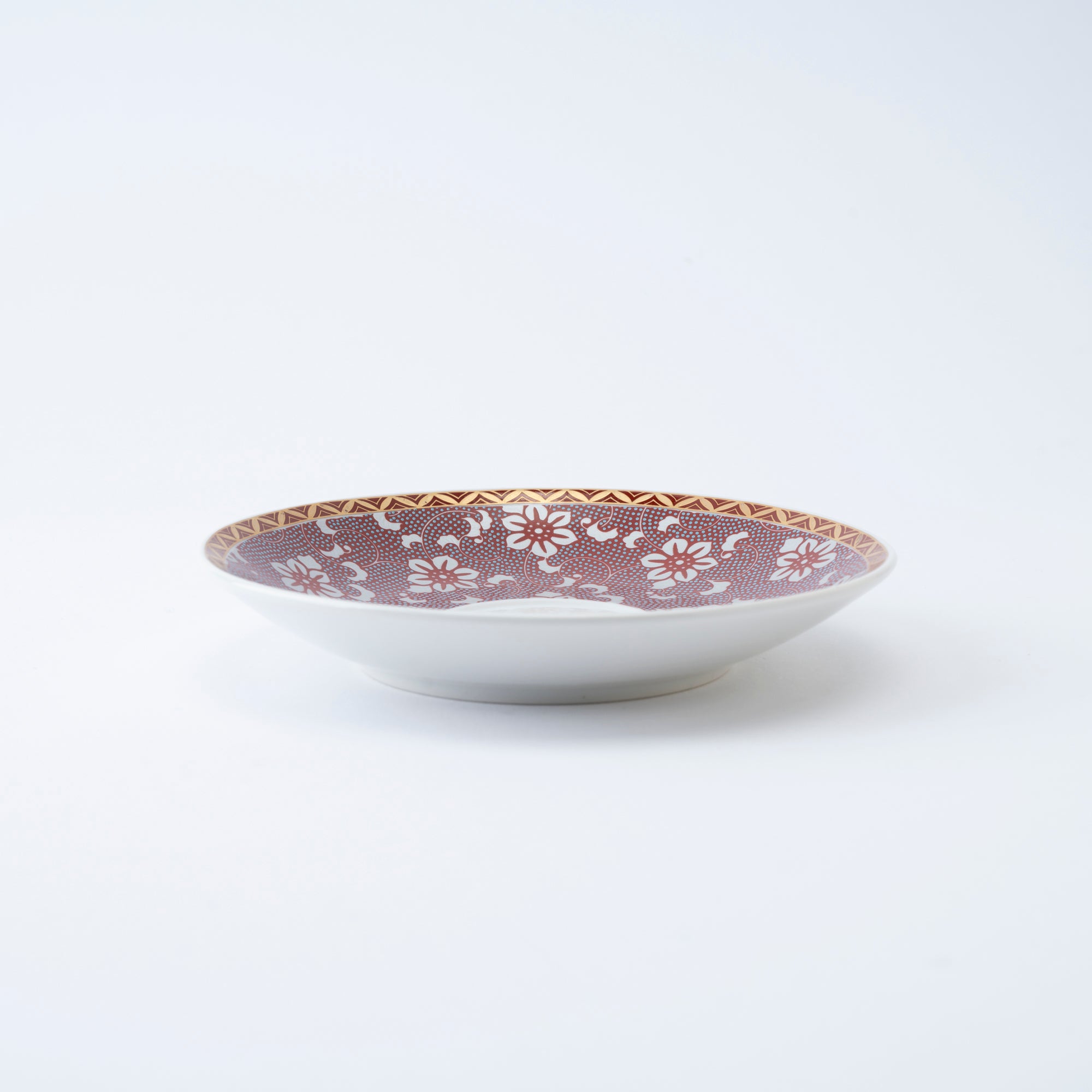 Clematis Chibu Cup & Saucer - JAPAN KUTANI SHOP