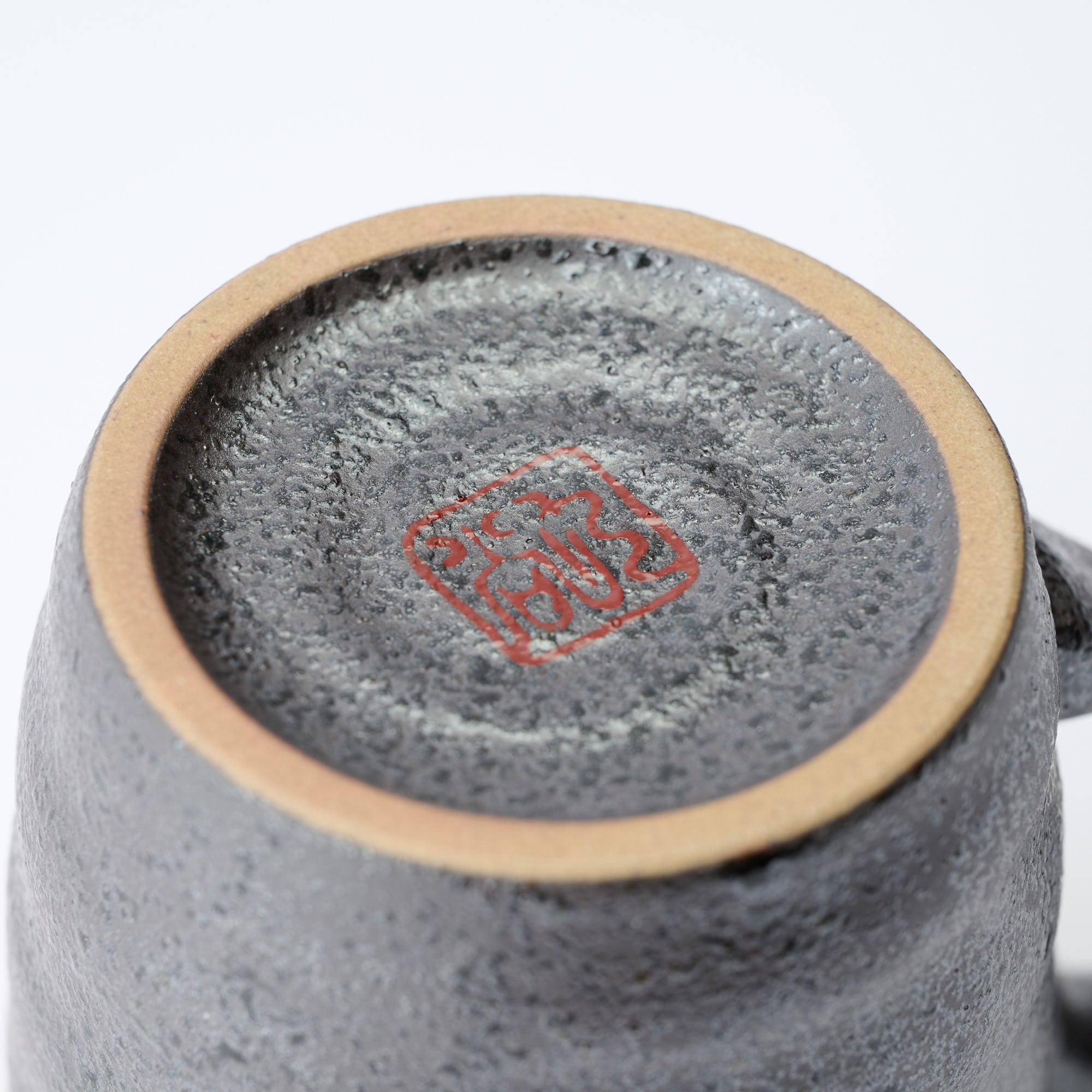 Hanazume on Black Mug Pair - JAPAN KUTANI SHOP