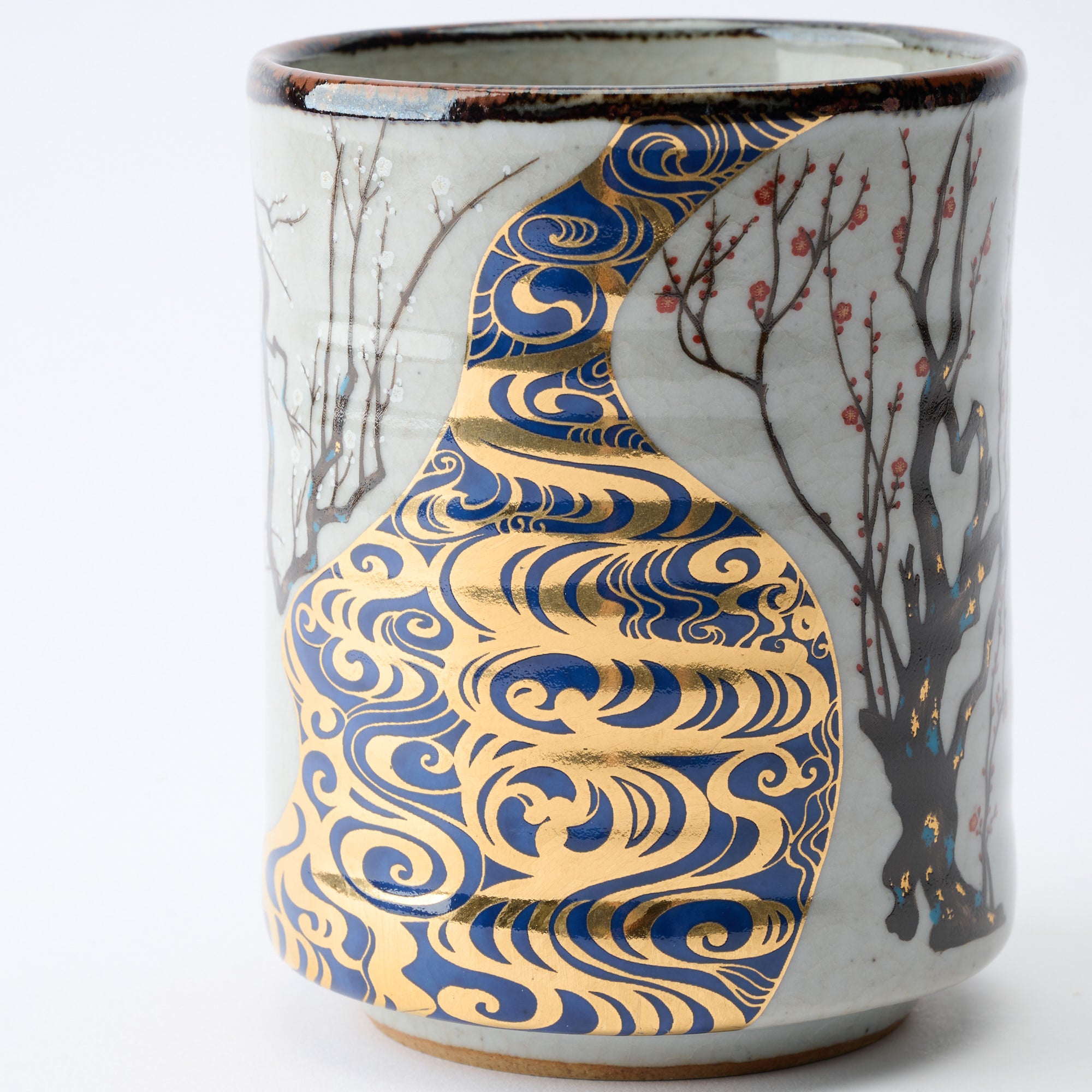 Korinbai Yunomi Japanese Teacup - JAPAN KUTANI SHOP