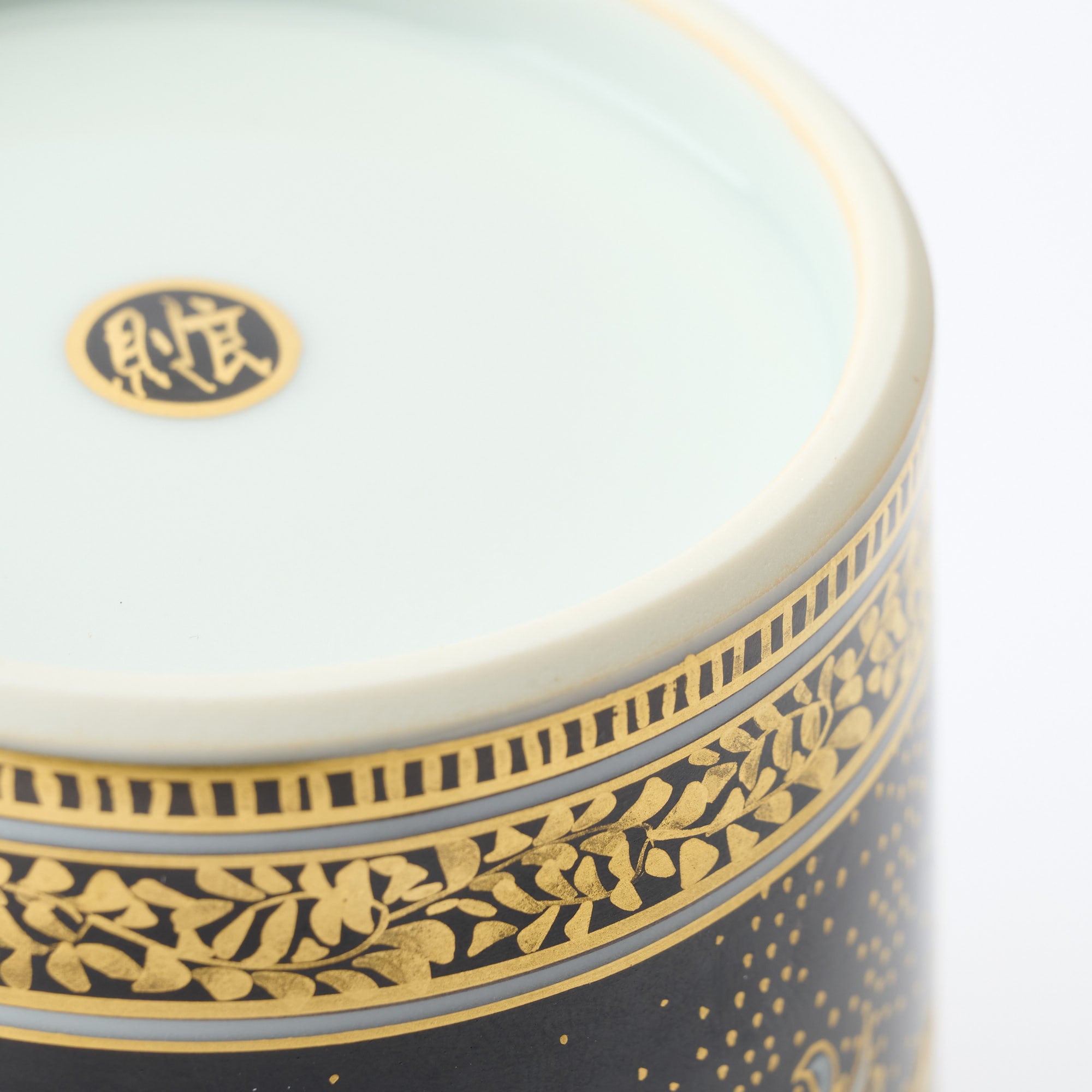 Kinrande Dragon & Phoenix Cup Pair - JAPAN KUTANI SHOP