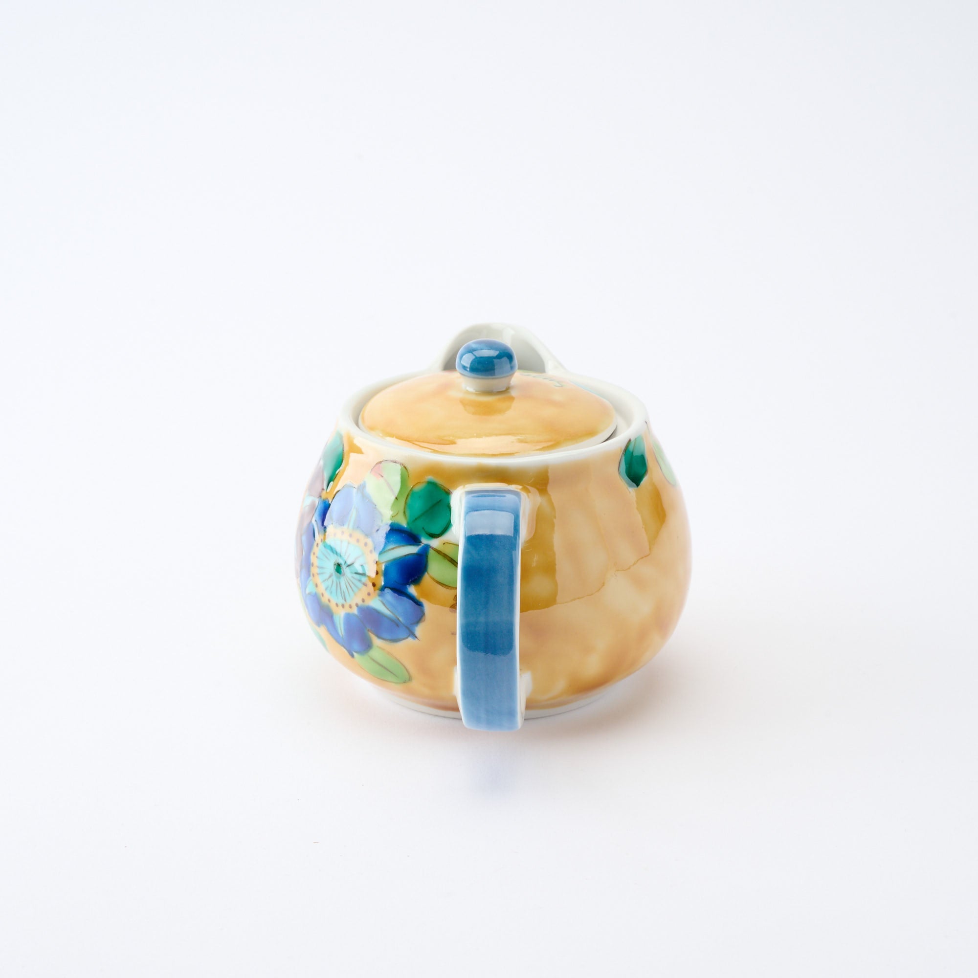 Yoshidaya Peony Japaese Teapot - JAPAN KUTANI SHOP